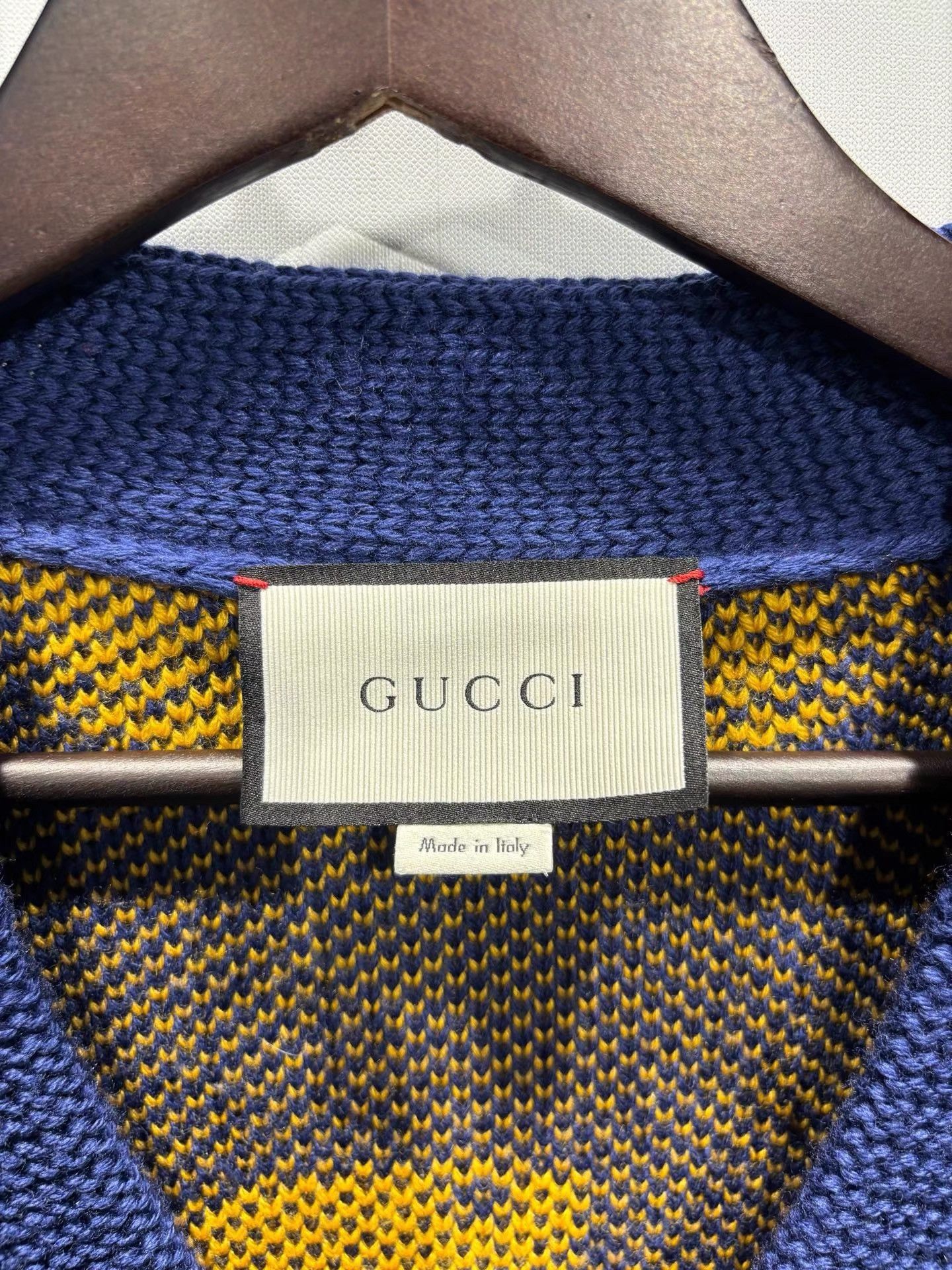 Gucci Gucci Teddy Bear Jacquard Knit Cardigan K36 Size US M / EU 48-50 / 2 - 3 Thumbnail