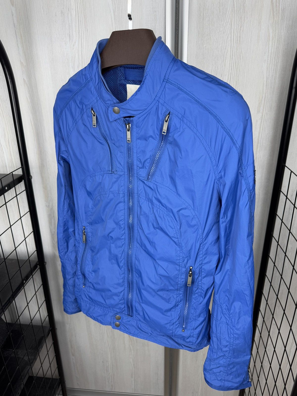 Diesel Diesel Teflon Motorcycle Biker Nylon J-Ride Jacket Size US S / EU 44-46 / 1 - 6 Thumbnail