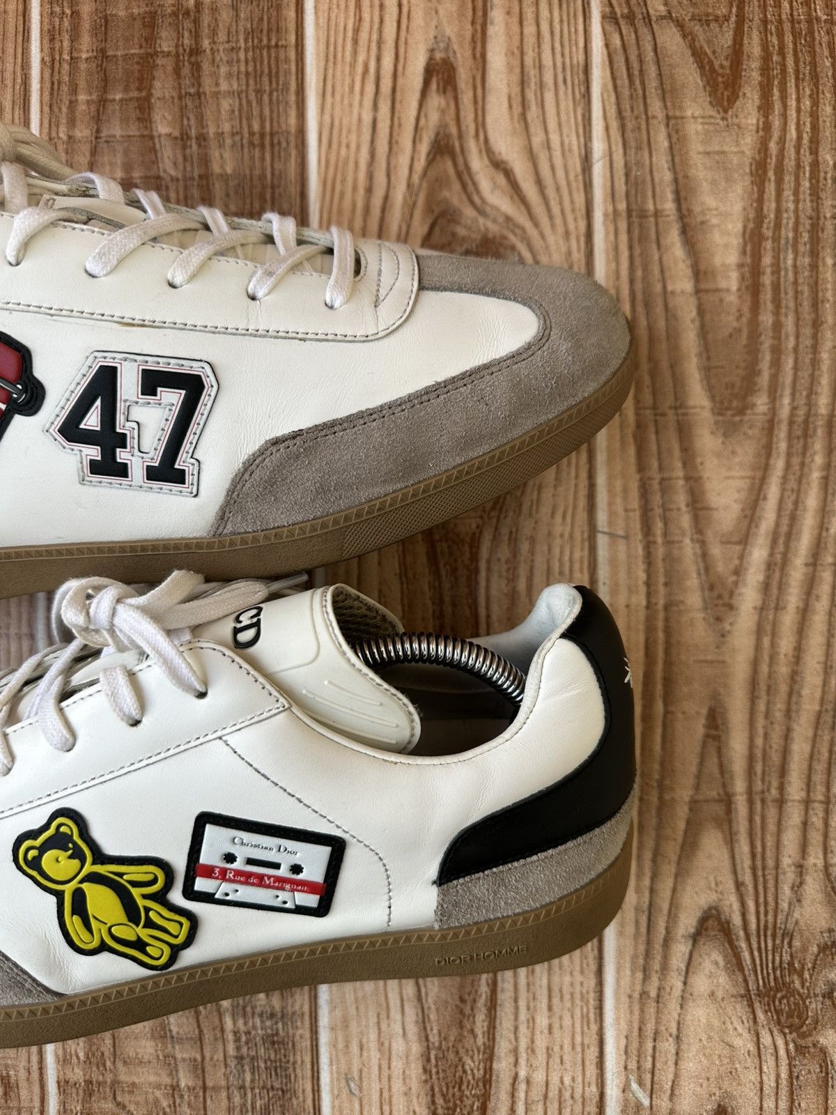 Dior Kim Jones Dior B01 White/Gum Patch Logo Sneaker Size US 10 / EU 43 - 14 Thumbnail