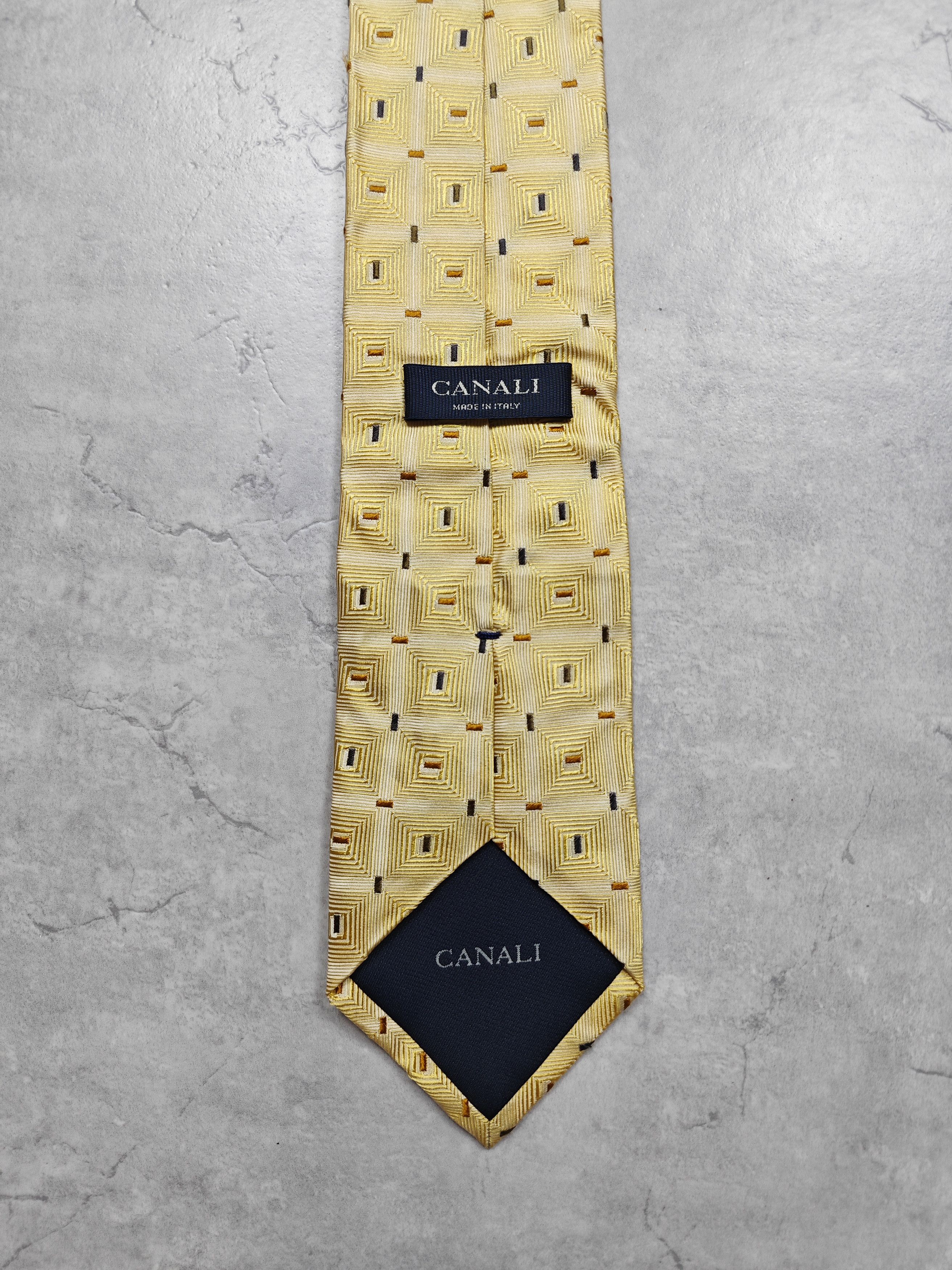 Canali Canali Vintage Silk Tie Size ONE SIZE - 3 Thumbnail