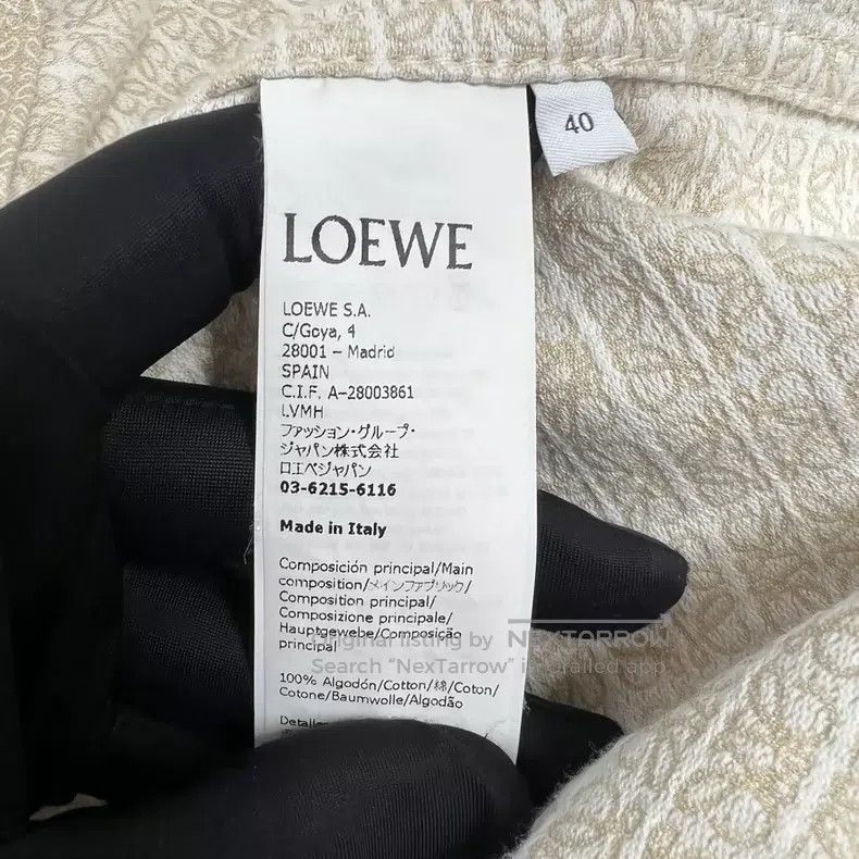 Loewe Loewe Monogrammed Full Print Logo Jacket Size XS / US 0-2 / IT 36-38 - 6 Thumbnail
