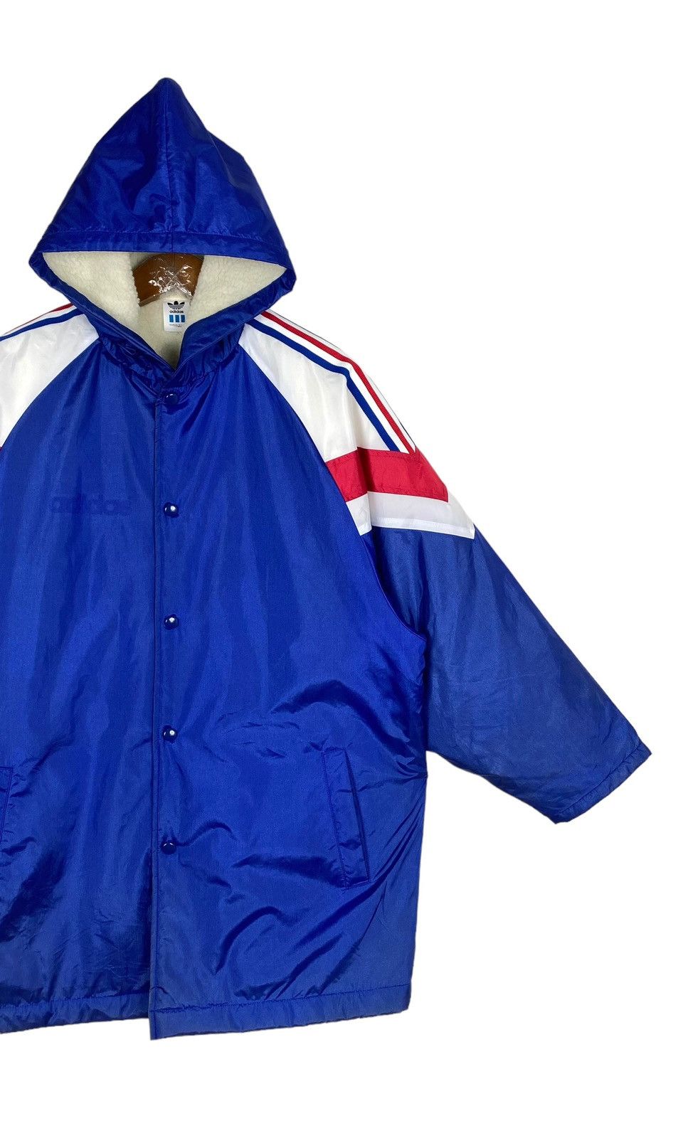 Adidas Rare‼️ Vintage Adidas Hoodie Parka Made in Japan Size US M / EU 48-50 / 2 - 3 Thumbnail