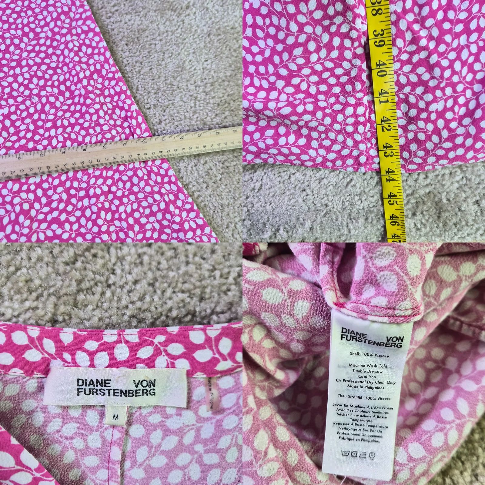 Diane von Furstenberg VINTAGE: No? (excluded) Size M / US 6-8 / IT 42-44 - 8 Thumbnail