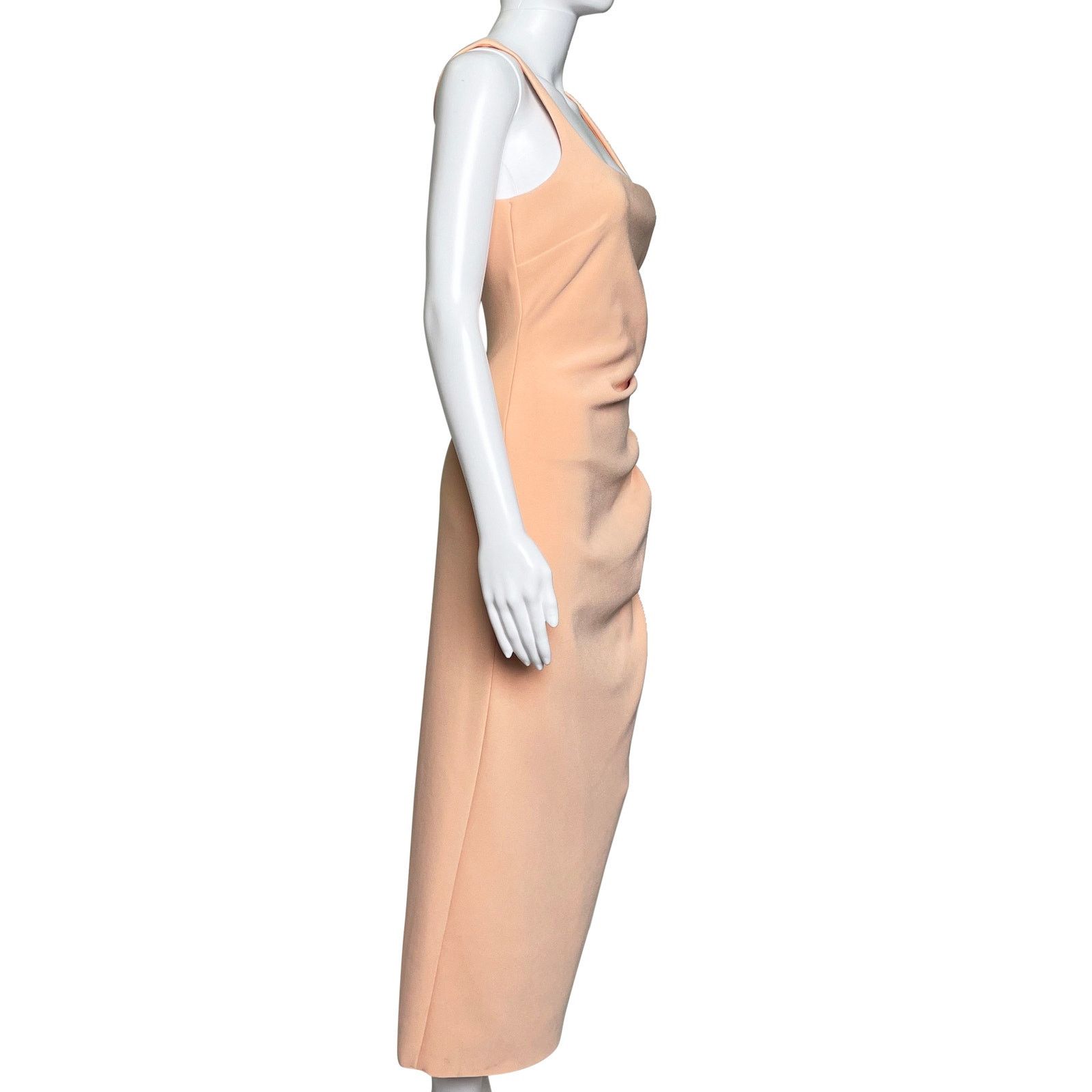 BEC + BRIDGE Peach Karina Tuck Midi Dress | Grailed