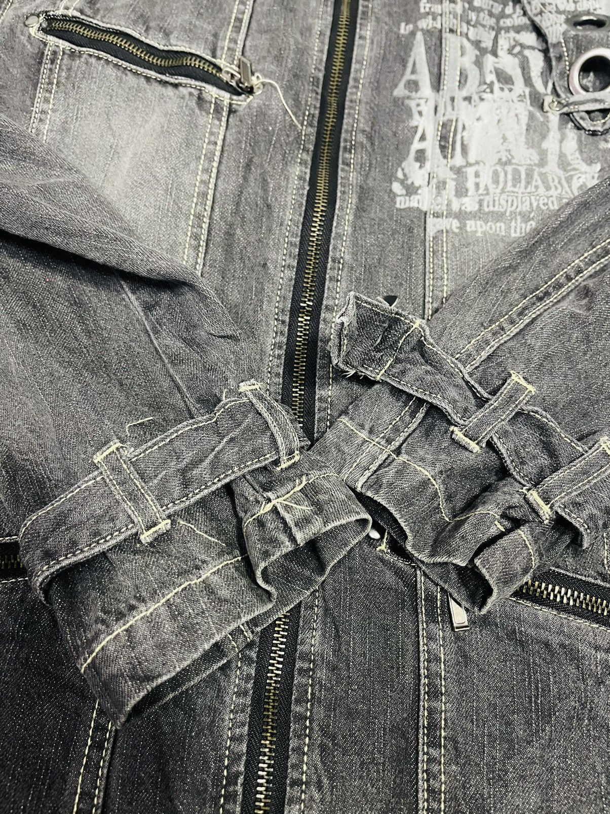 If Six Was Nine × Japanese Brand × Le Grande Bleu (L.G.B.) Splendid Satisfaction Punk Gothic Zipper Jacket (16) Size US L / EU 52-54 / 3 - 12 Thumbnail