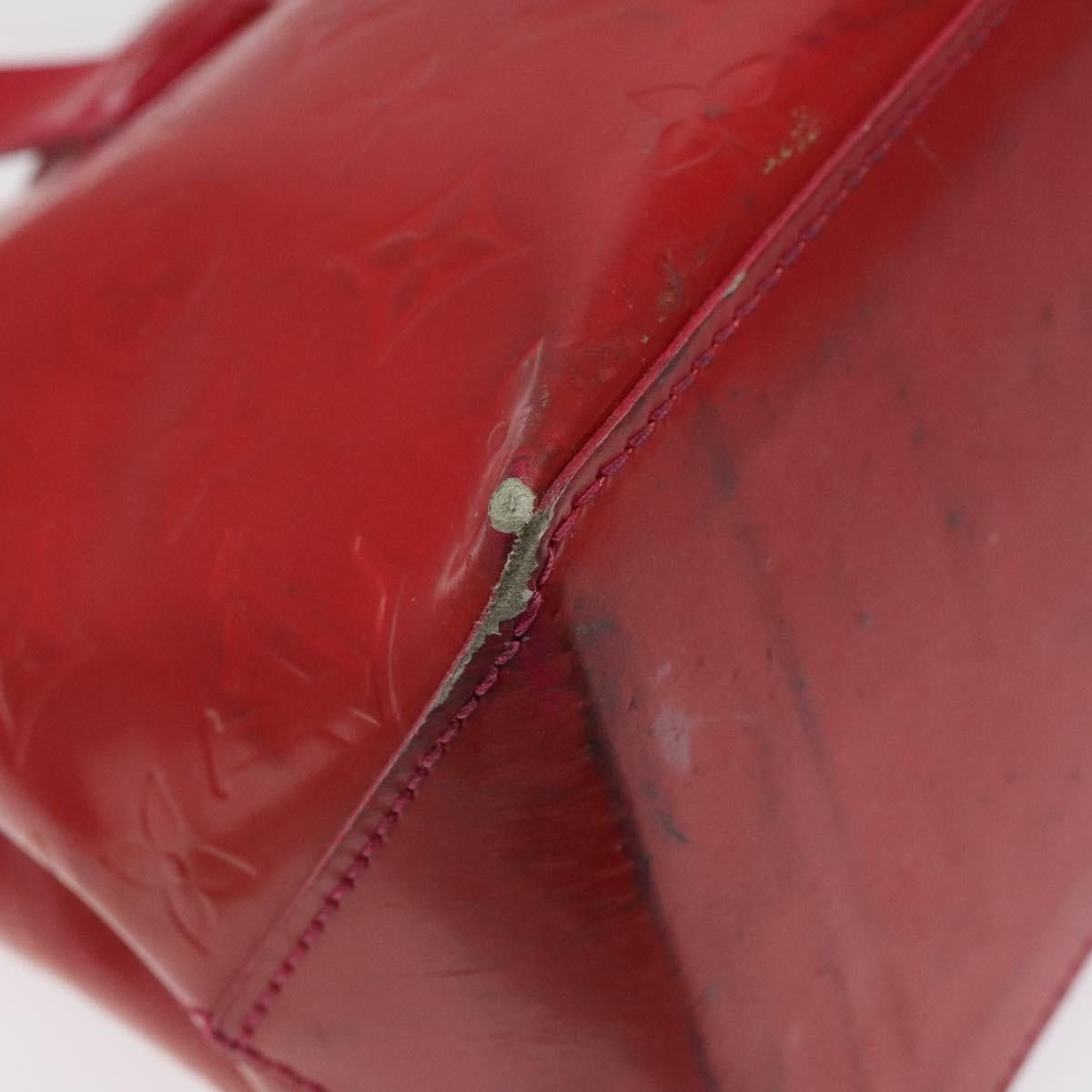 Louis Vuitton LOUIS VUITTON Monogram Vernis Wilshire PM Hand Bag Rose Pop Size ONE SIZE - 14 Thumbnail