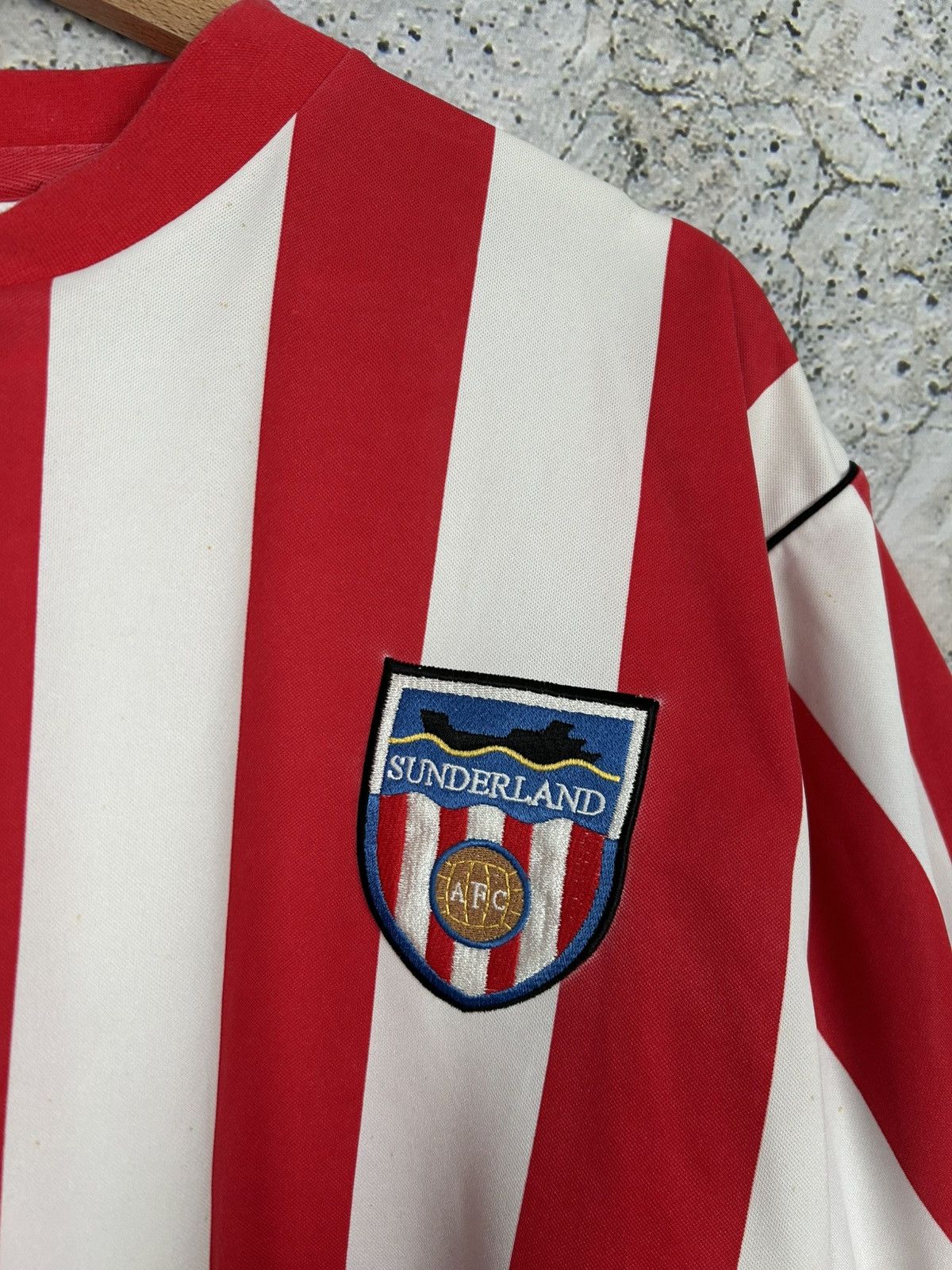 Vintage Sunderland Soccer Draw Retro Hype Jersey Football Size US XL / EU 56 / 4 - 3 Thumbnail