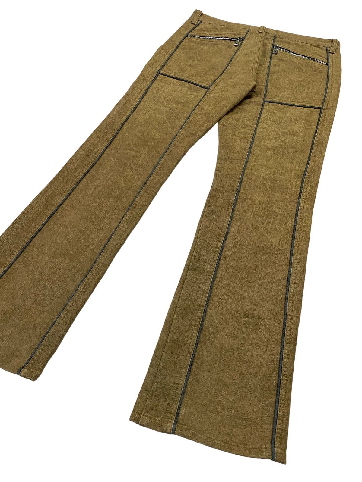 semanticdesign Vintage SemanticDesign Flowers Printed Flare Jeans Size 30" / US 8 / IT 44 - 23 Thumbnail