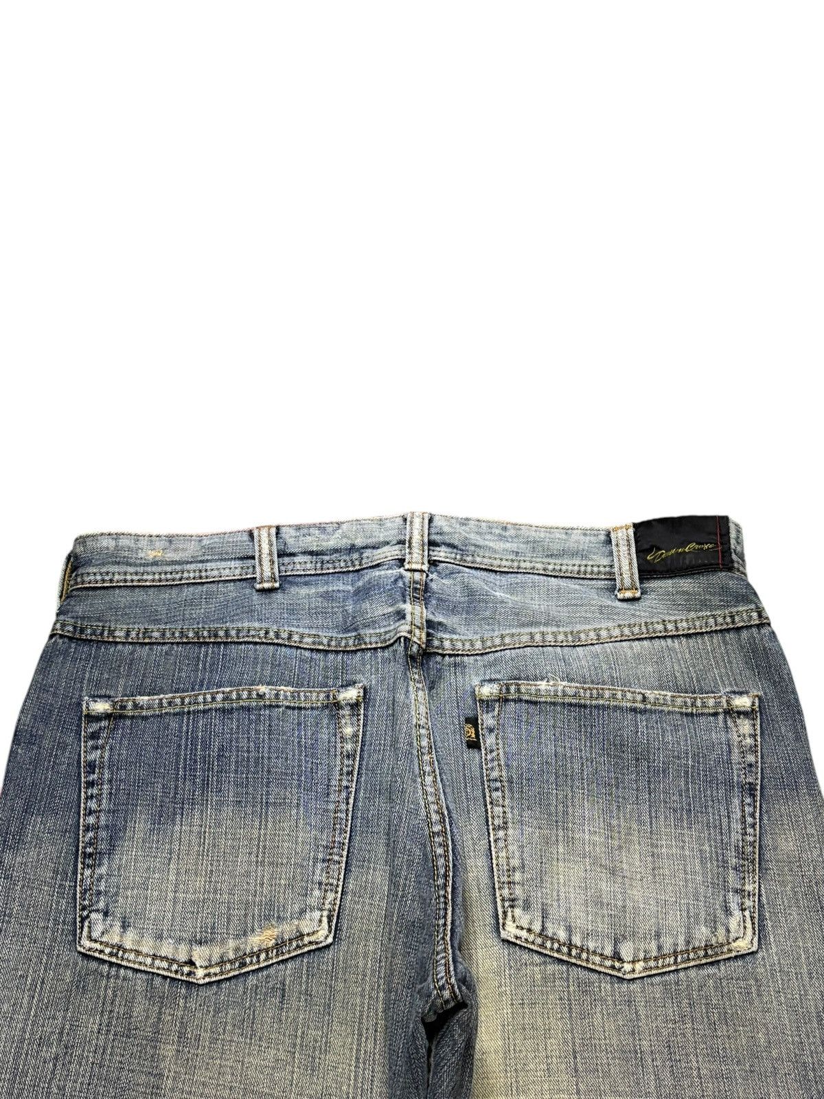 Japanese Brand Vintage Denim Craft Faded Wash Loose Baggy Jeans Size US 36 / EU 52 - 8 Thumbnail