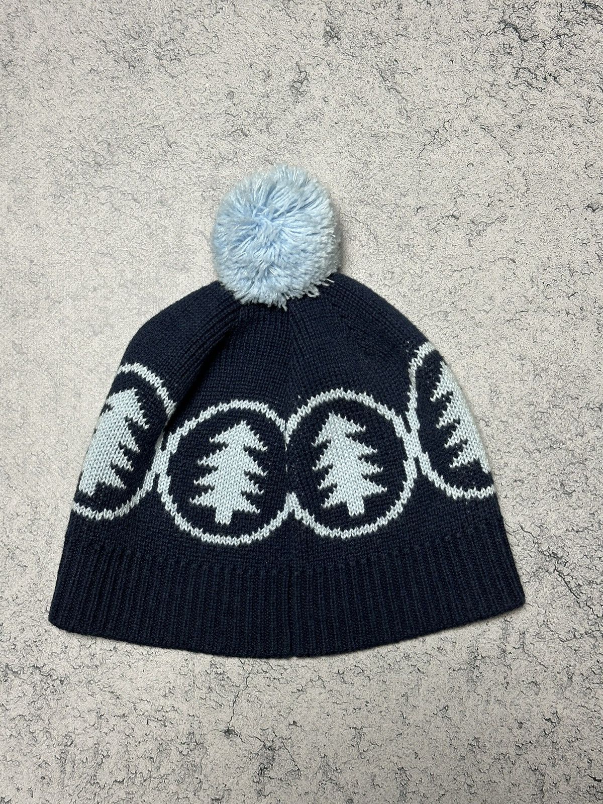 Nike Vintage Nike Boys Kids Knit Pom Beanie Hat Size ONE SIZE - 4 Thumbnail