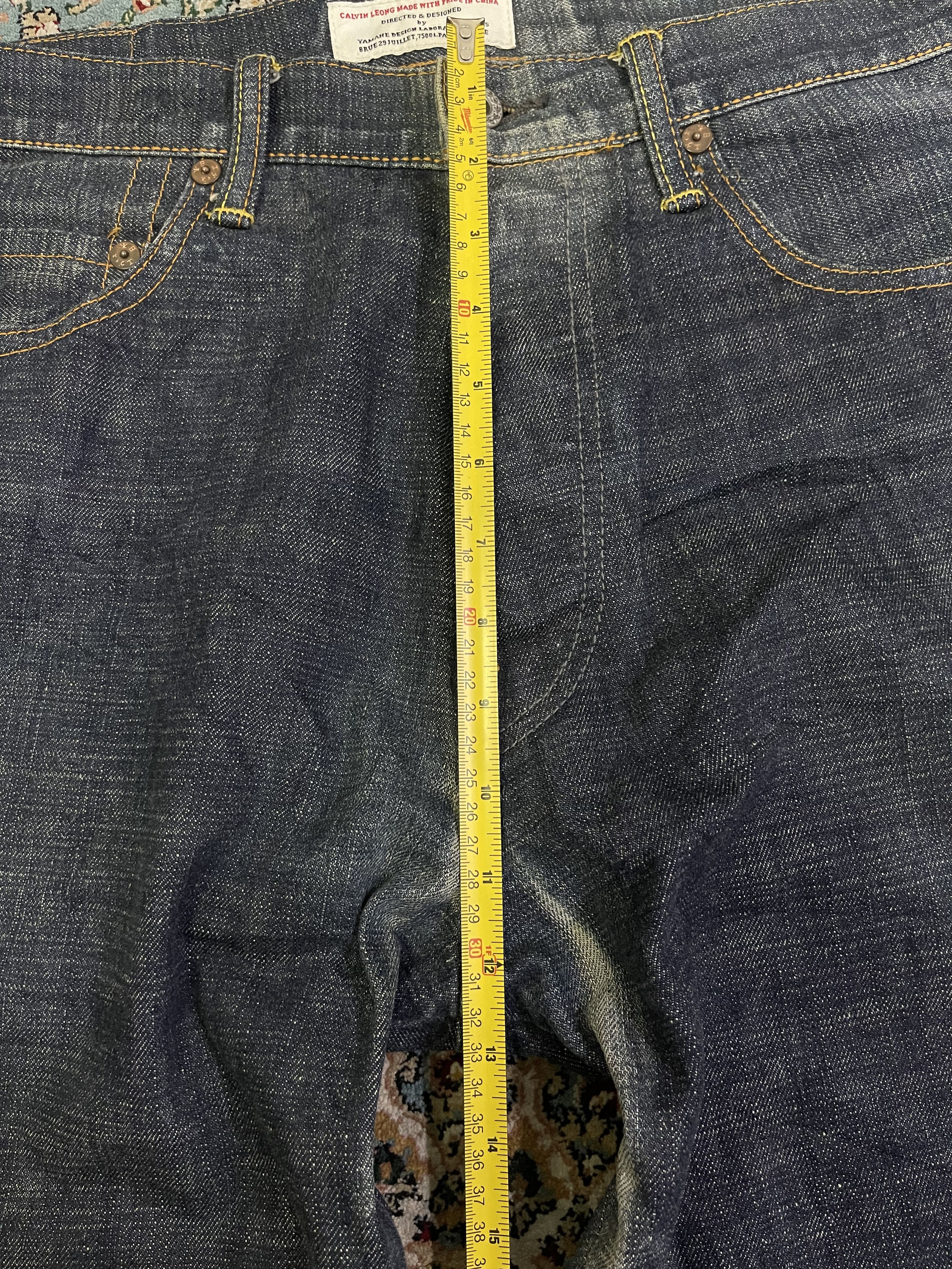 Evisu Vtg RARE Evisu Multipocket Underlicense China Selvedge sz 34 Size US 34 / EU 50 - 9 Thumbnail