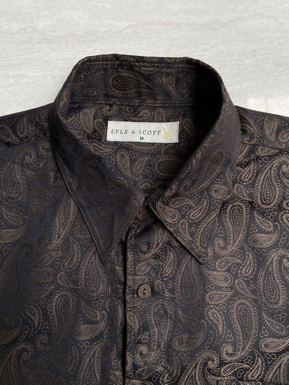 Designer × Lyle & Scott LYLE & SCOTT Motive Shirt Size US S / EU 44-46 / 1 - 10 Thumbnail