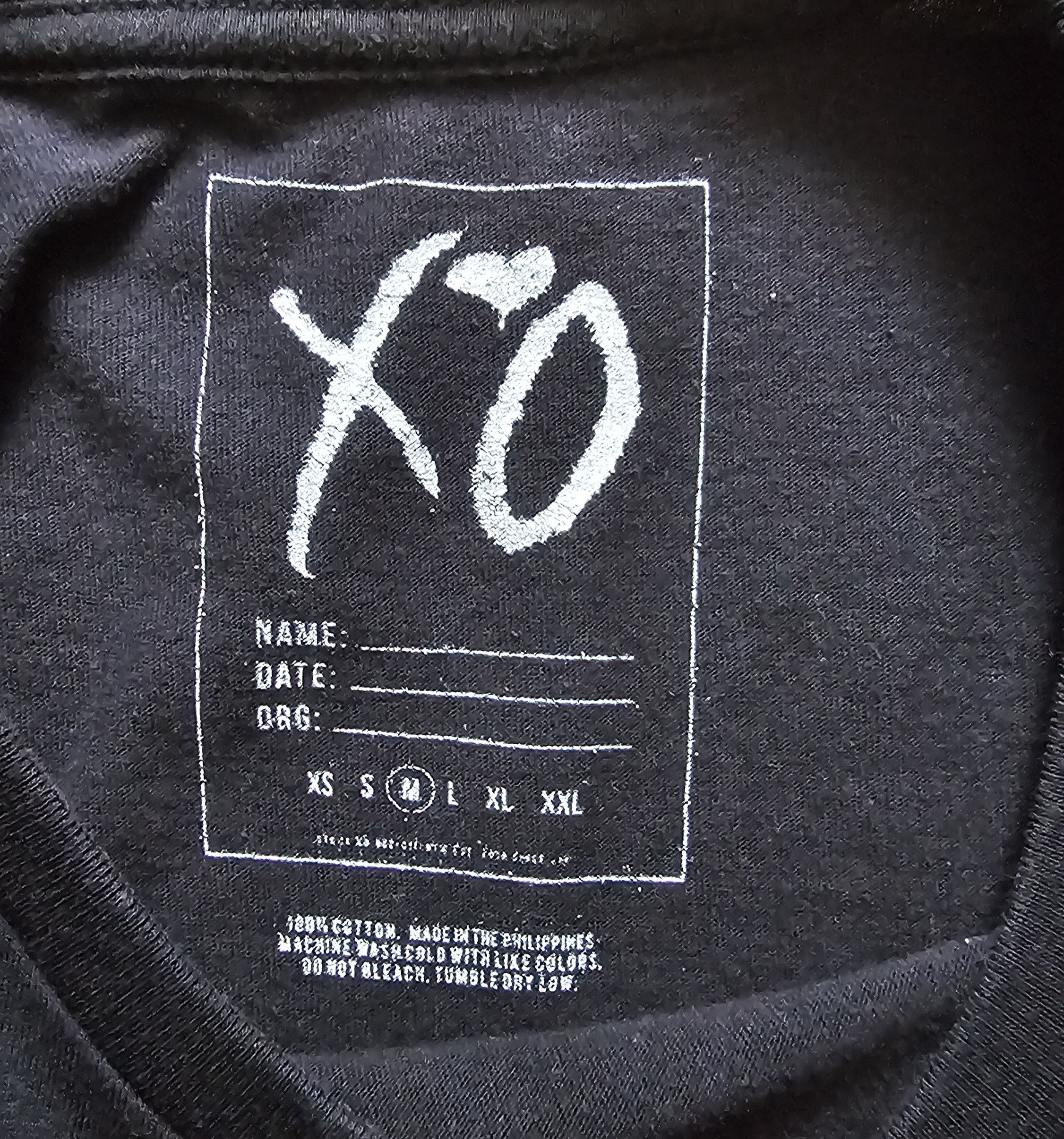 The Weeknd × XO The Weeknd XO Asia Tour 2018 Shirt Size US M / EU 48-50 / 2 - 6 Thumbnail