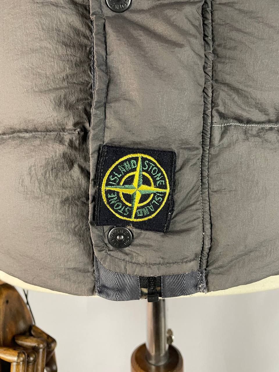Stone Island Stone Island Down Vest Dark Grey Size US XL / EU 56 / 4 - 13 Thumbnail