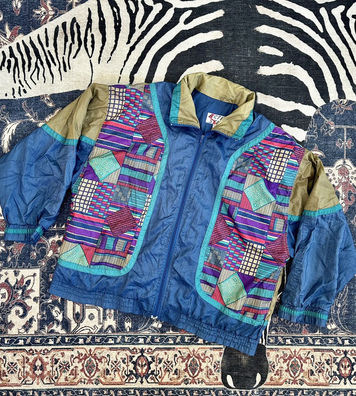 Other Vintage Active Stuff Windbreaker Size US L / EU 52-54 / 3 - 1 Thumbnail