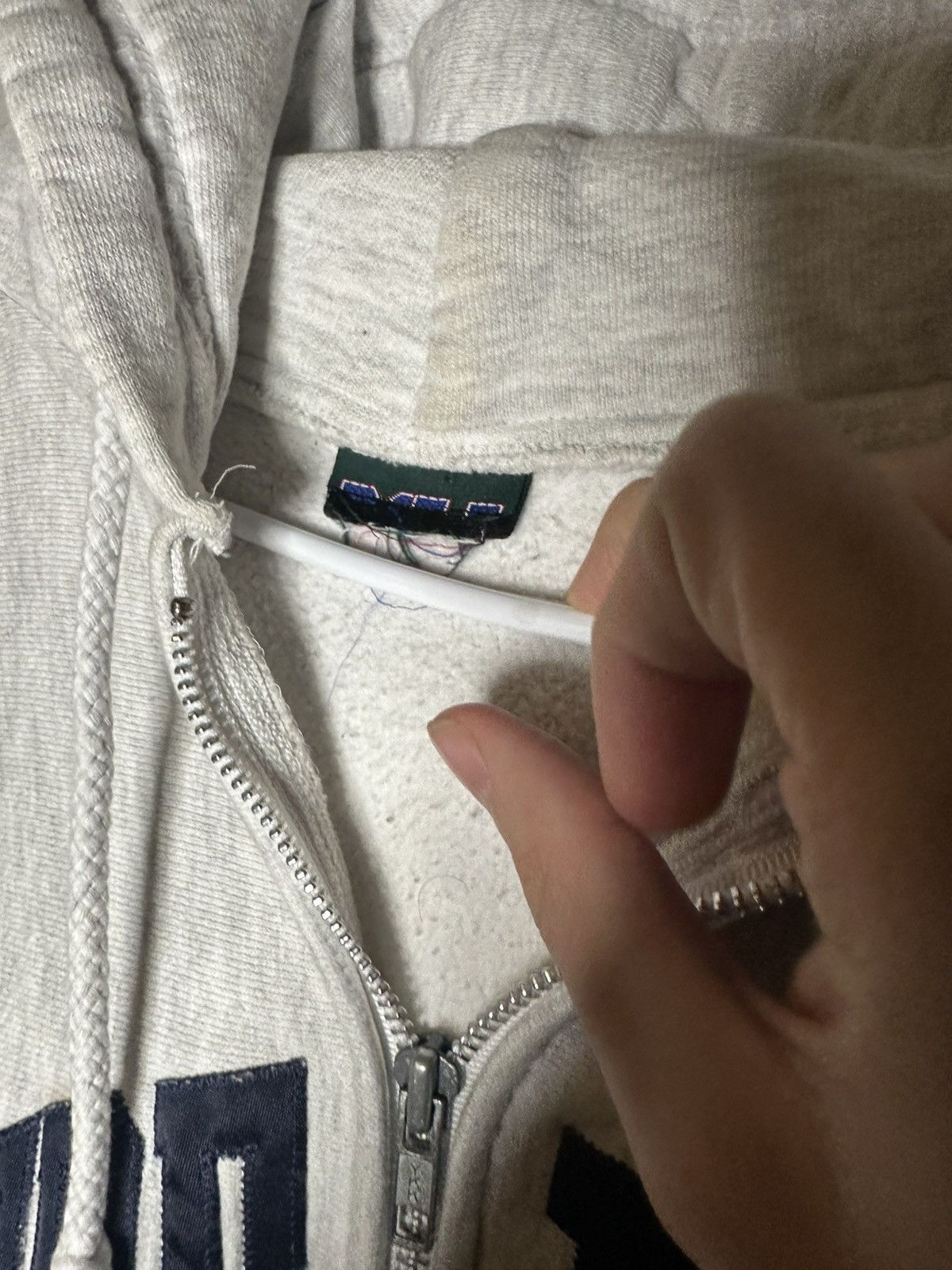 Other Vintage Notre Dame Zip Up Hoodie Size US M / EU 48-50 / 2 - 4 Thumbnail