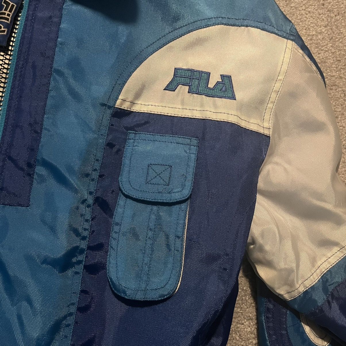 Fila Vintage 1990s FILA Alpine Snowbeach Snowboard Ski Zip Jacket Size US L / EU 52-54 / 3 - 10 Thumbnail
