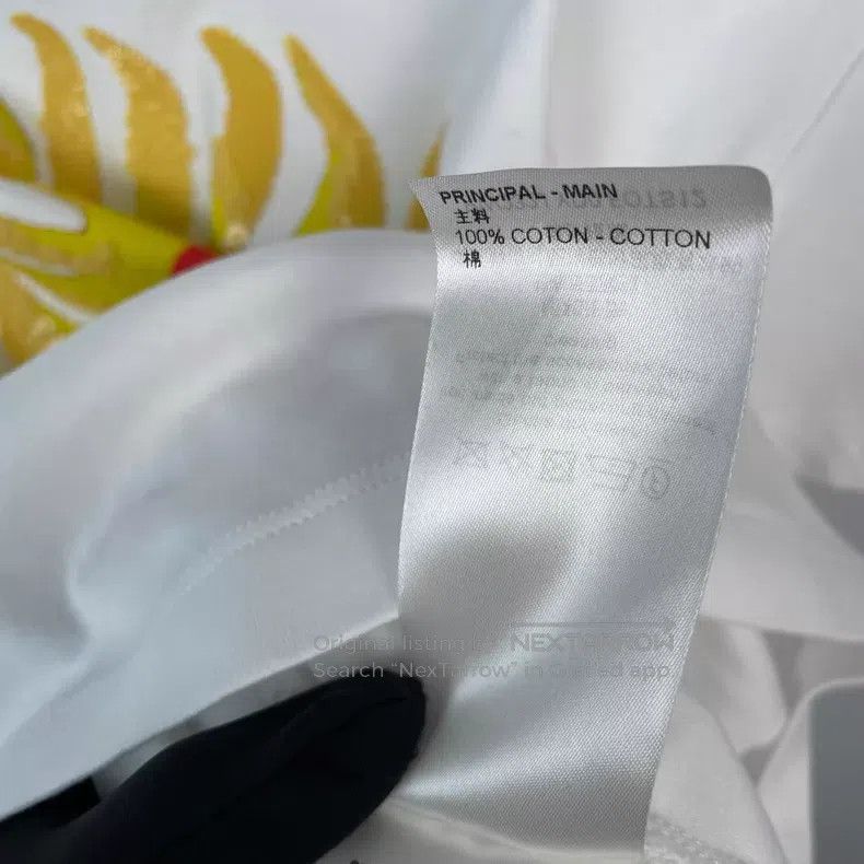 Louis Vuitton Louis Vuitton Kusama Sun Badge White T-Shirt Size US M / EU 48-50 / 2 - 7 Thumbnail