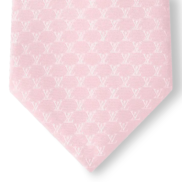 Louis Vuitton LV Fishnet Tie - 148 x 8 cm Size ONE SIZE - 6 Thumbnail
