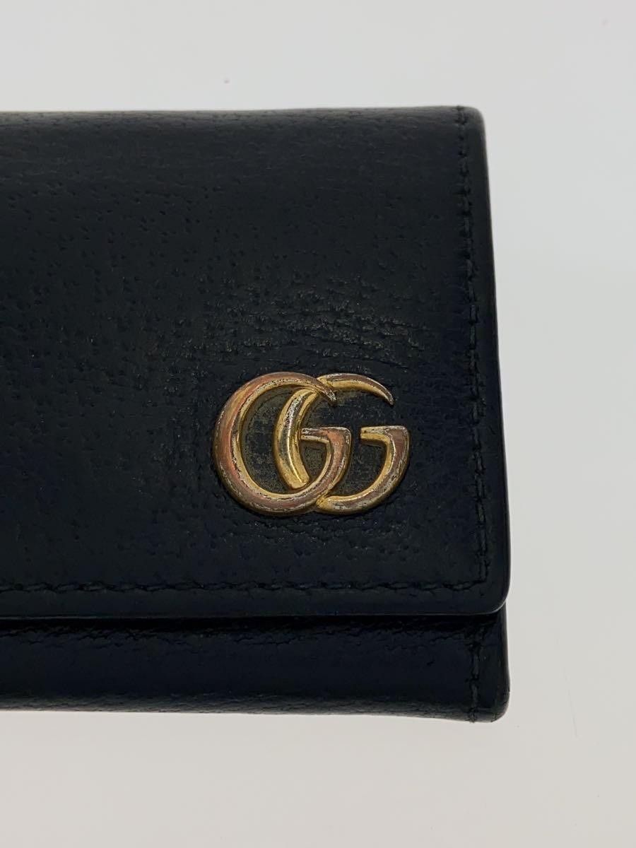 Gucci Gucci Leather Coin Case Black Size ONE SIZE - 5 Thumbnail