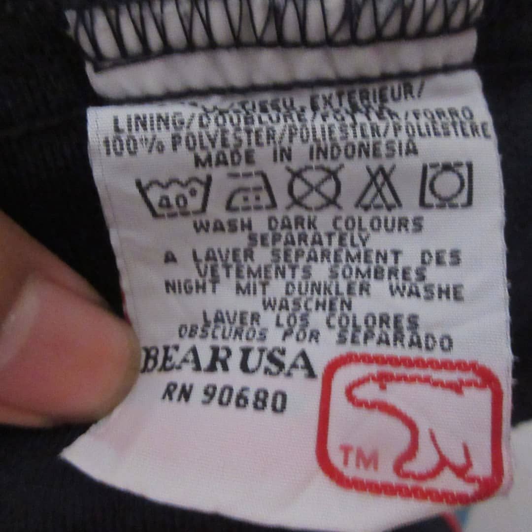 Vintage Bear Usa this Wildlife outdoor tracktop light jacket Nylon Size US L / EU 52-54 / 3 - 4 Thumbnail