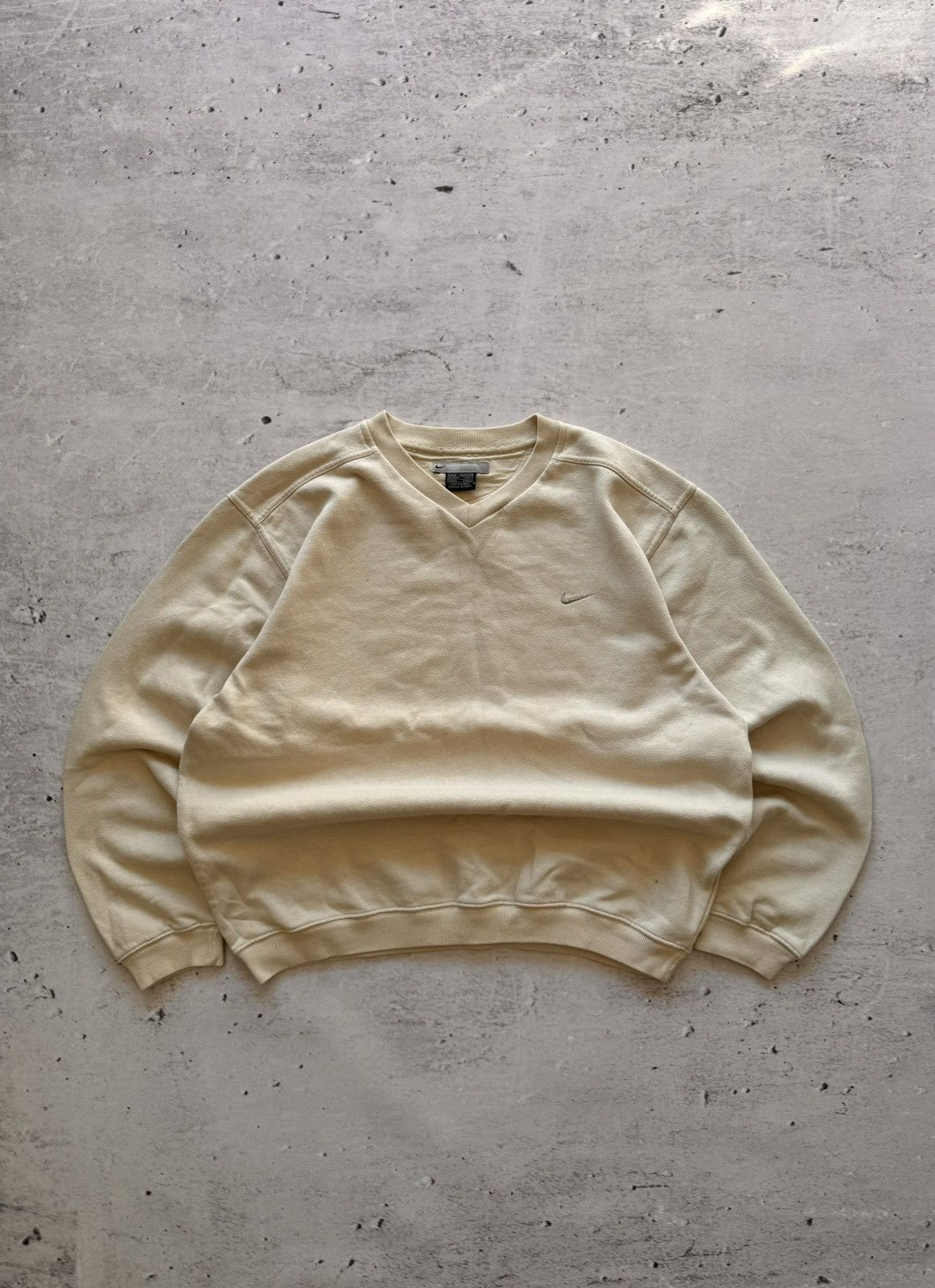 Nike × Vintage NIKE VINTAGE BASIC LOGO OVERSIZE BOXY SWEATSHIRT Size US M / EU 48-50 / 2 - 1 Thumbnail