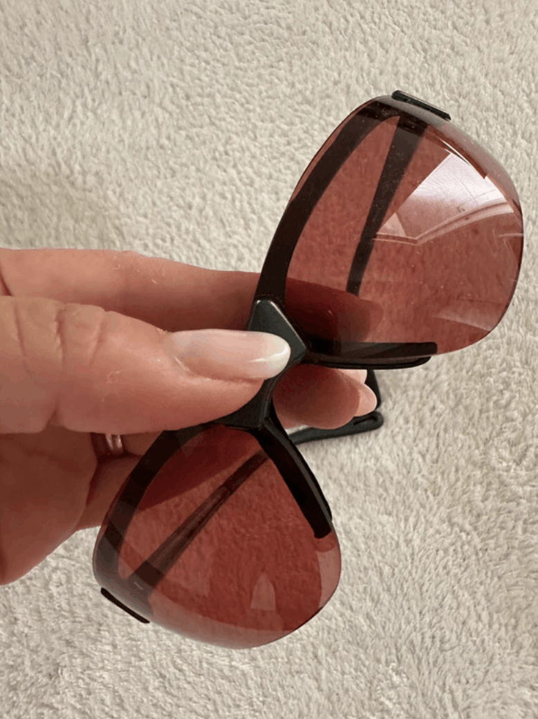 Prada PRADA Sunglasses Rectangle Wrap Shield Metal Symbole RI920 Size ONE SIZE - 1 Thumbnail