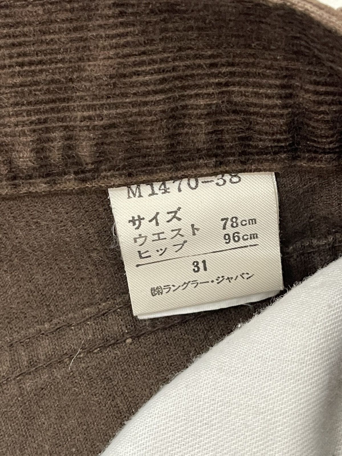 Japanese Brand Flare Jeans Wrangler Japan Corduroy Boot Cut 8🟦5 Size US 29 - 19 Thumbnail