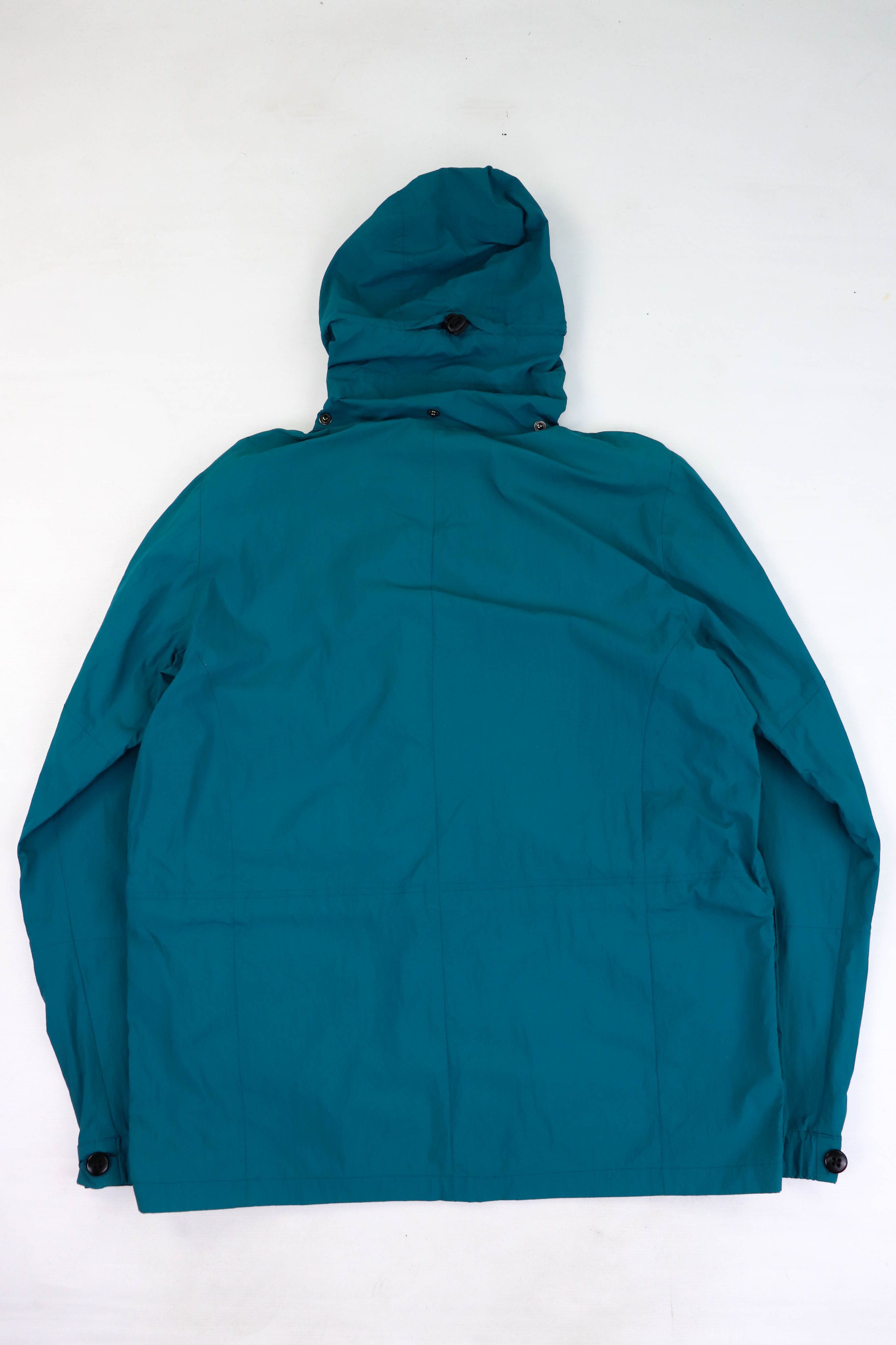 Paul Smith Paul Smith Jeans Sea Wave Green Nylon RiRi Zip Field Jacket Size US XL / EU 56 / 4 - 2 Thumbnail