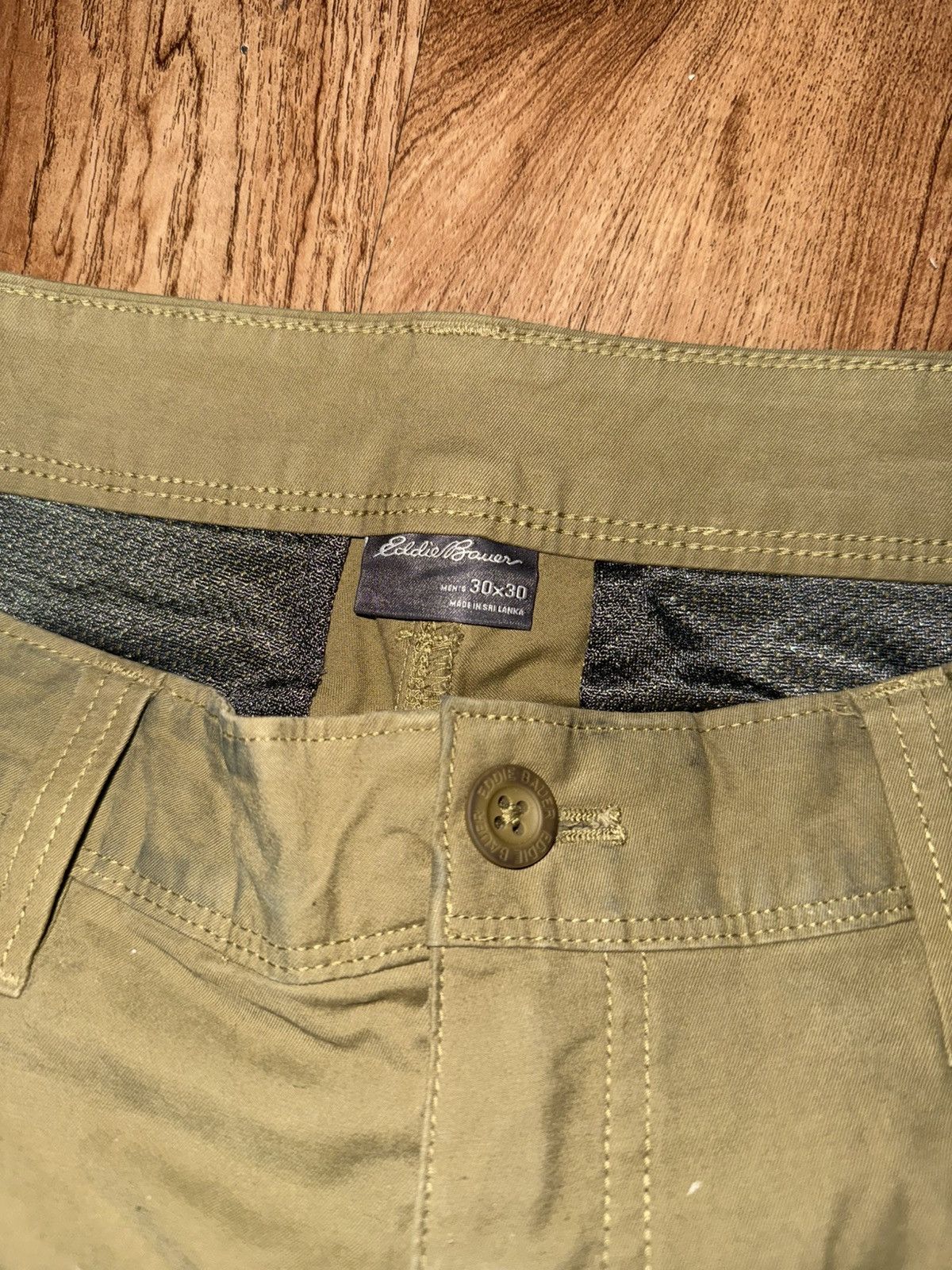 Eddie Bauer EDDIE BAUER brown work pant (30x30) Size US 30 / EU 46 - 2 Thumbnail
