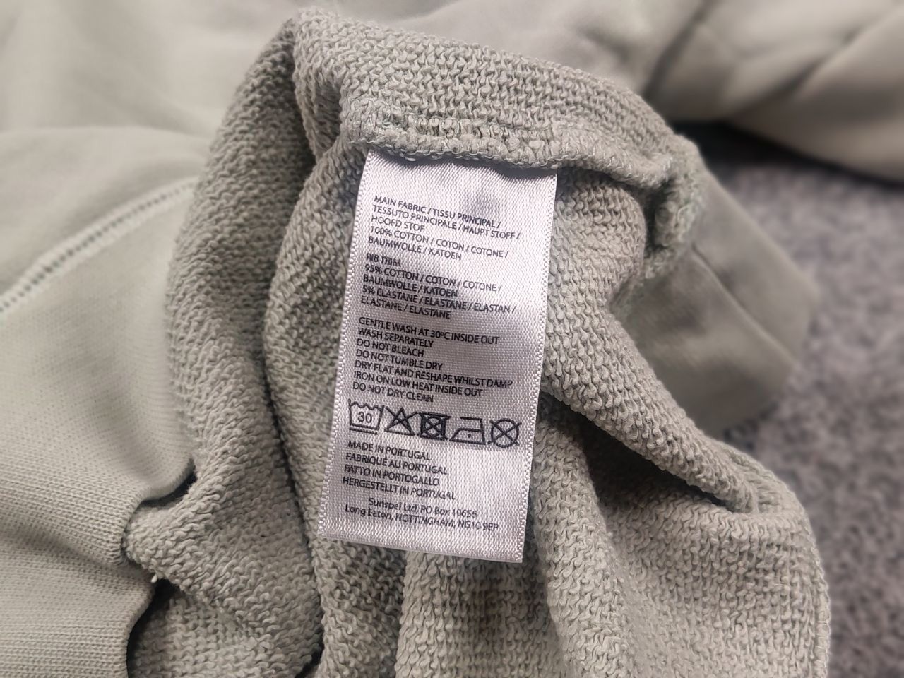 Sunspel Sunspel England Design Light Green crew chek Sweatshirt Size US S / EU 44-46 / 1 - 12 Thumbnail