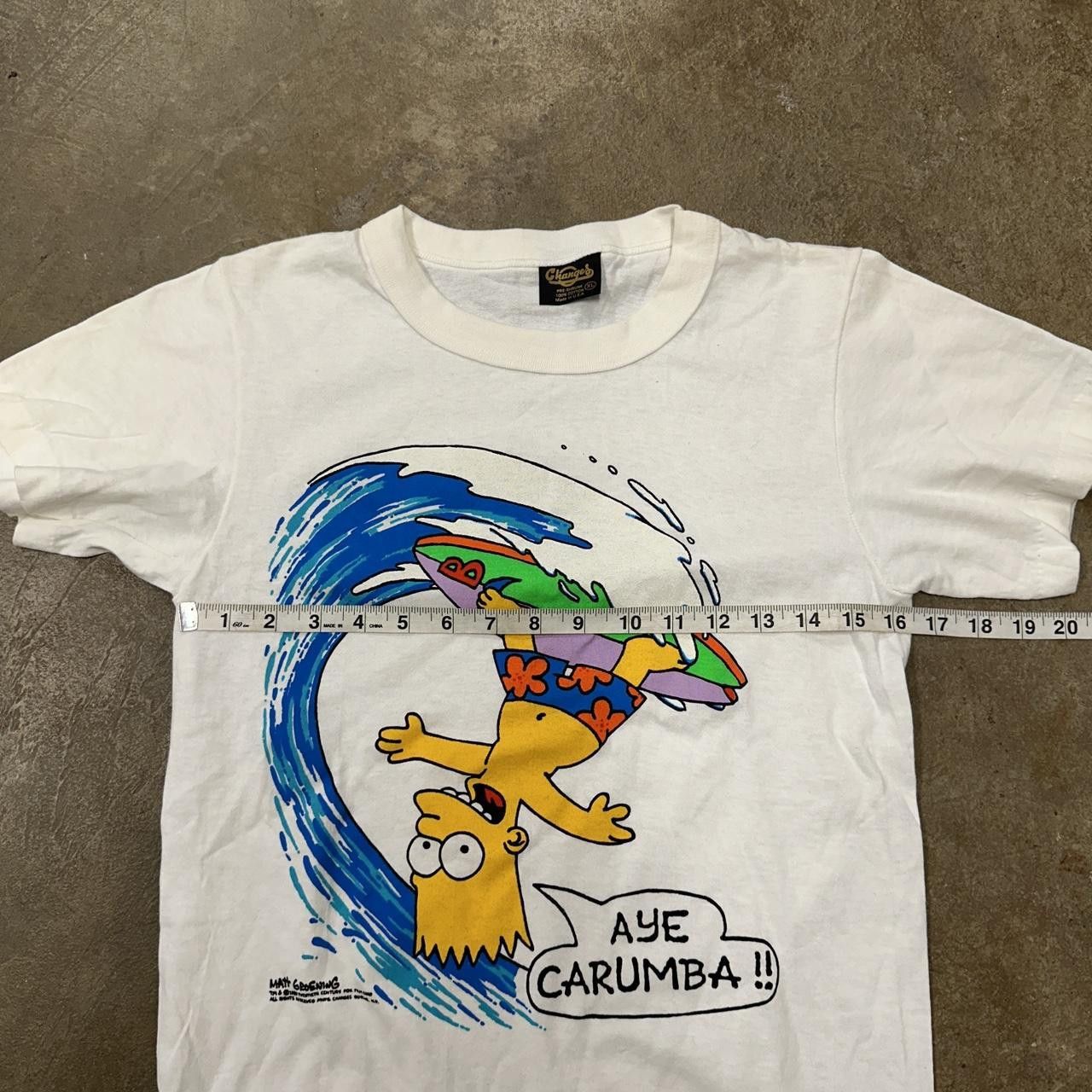 Changes RARE Vintage Bart Simpson Changes Single Stitch Surfing Size US XL / EU 56 / 4 - 8 Thumbnail