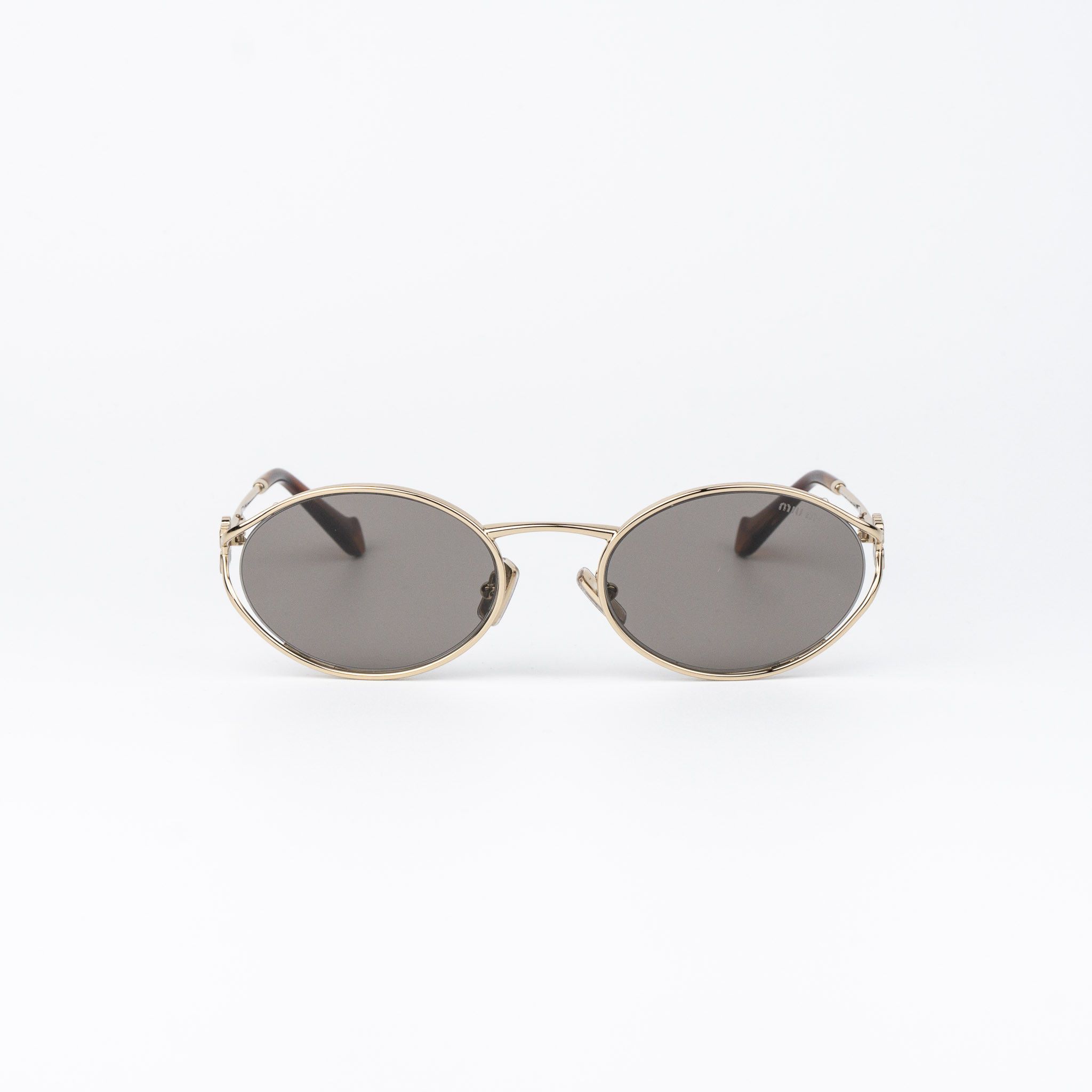 Miu Miu Miu Miu Women Sunglasses LOGO MU52YS ZVN80Q NEW AUTHENTIC Size ONE SIZE - 3 Thumbnail