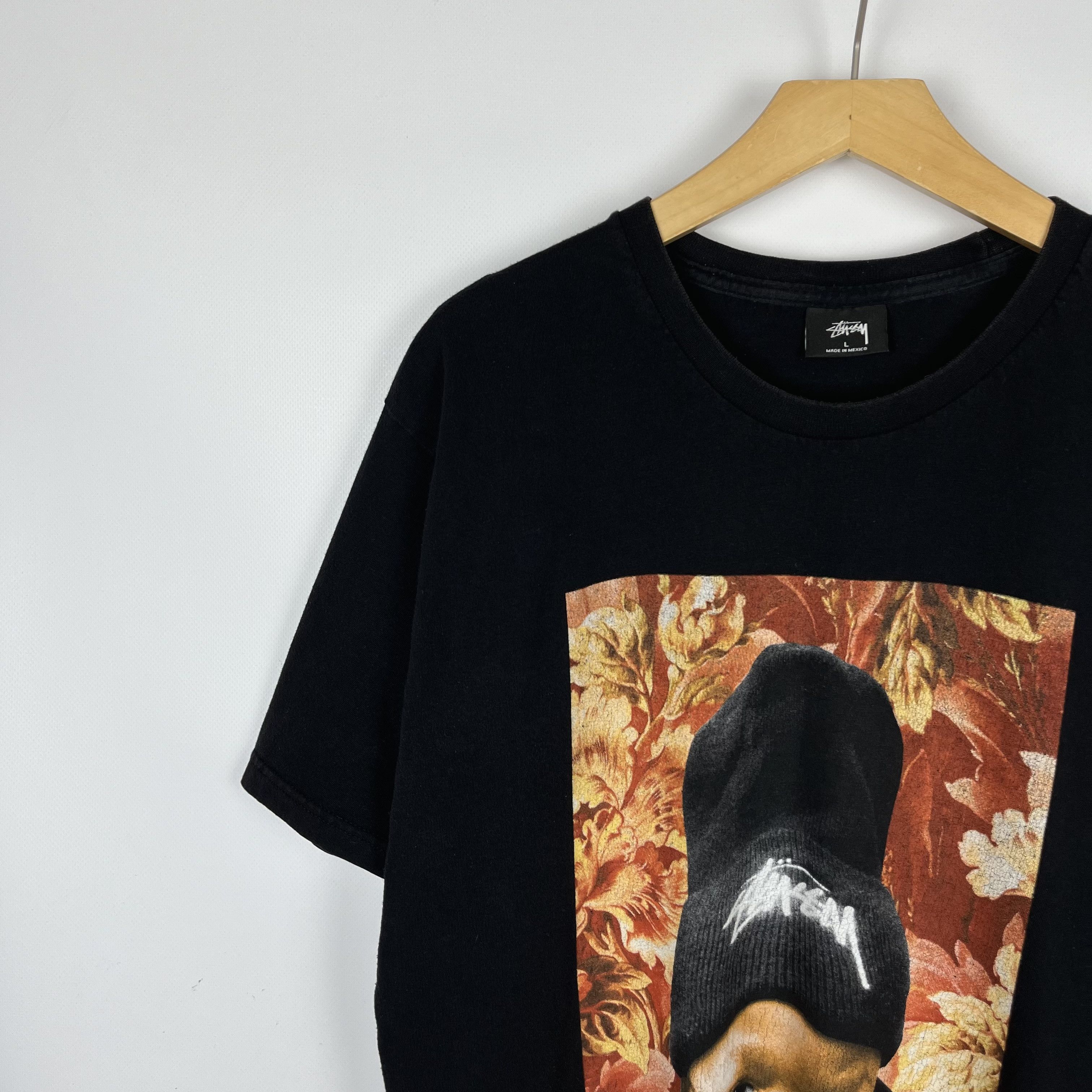 Stussy Vintage Stussy Flower Kid Big Logo T Shirt 00’s Size US L / EU 52-54 / 3 - 5 Thumbnail