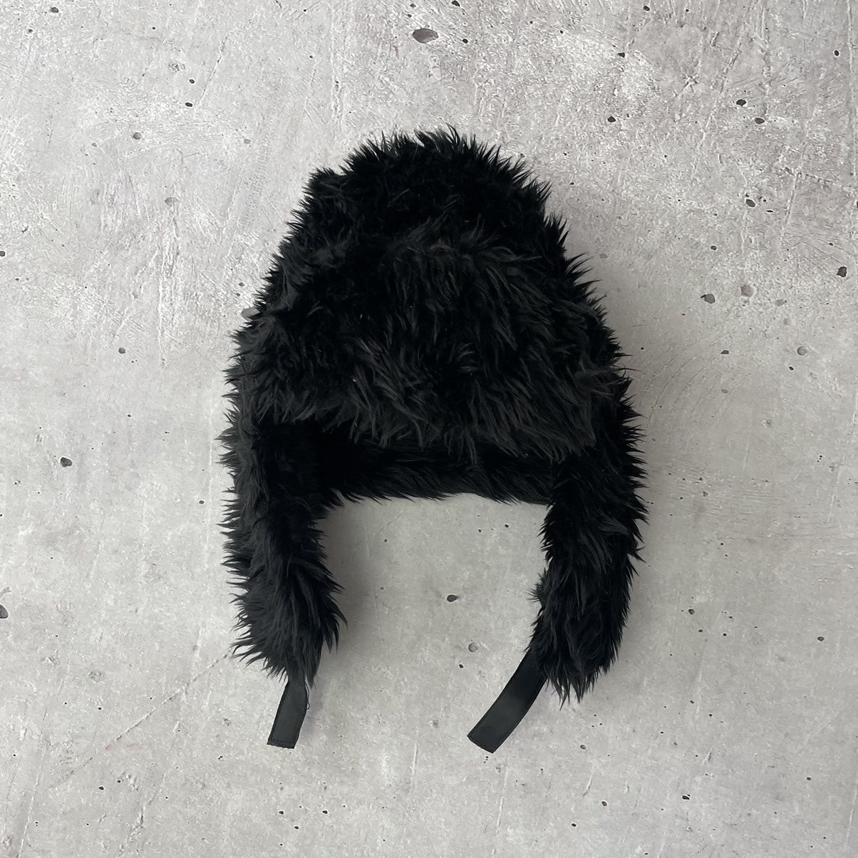 Japanese Brand Vintage Hat Ushanka Mohair Fuzzy Y2K Cap Size ONE SIZE - 3 Thumbnail