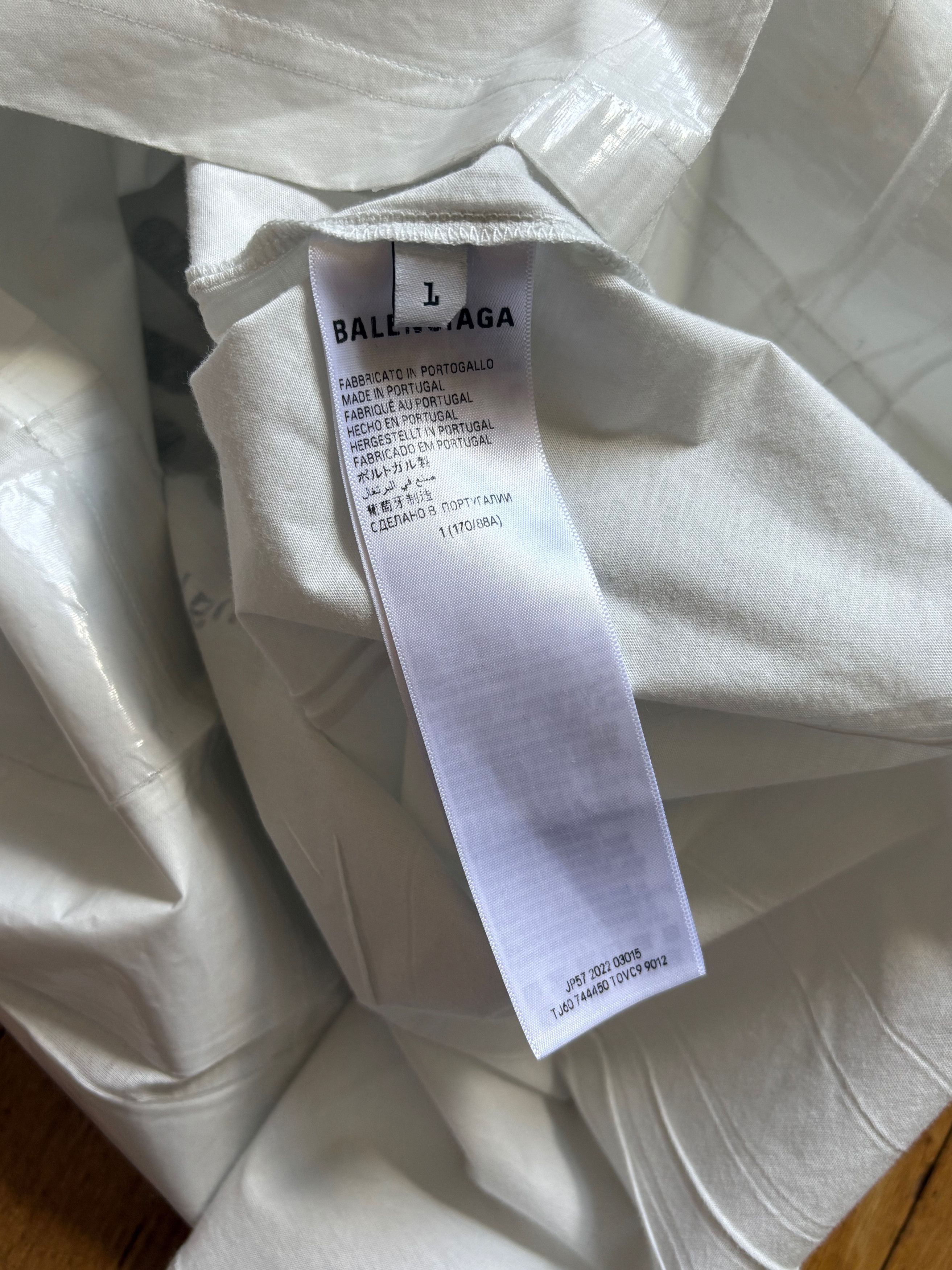 Balenciaga Balenciaga Laminated Loading Error tshirt Size S / US 4 / IT 40 - 3 Thumbnail