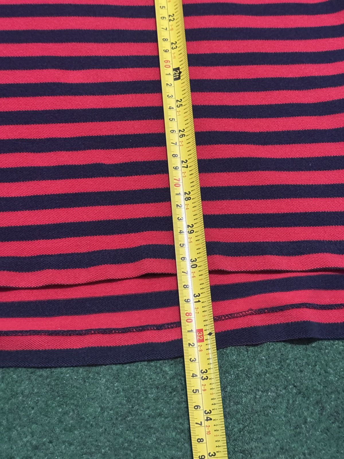 Polo Ralph Lauren Polo Ralph Lauren Vintage Golf Polo Shirt XL 90s Striped Size US XL / EU 56 / 4 - 7 Thumbnail