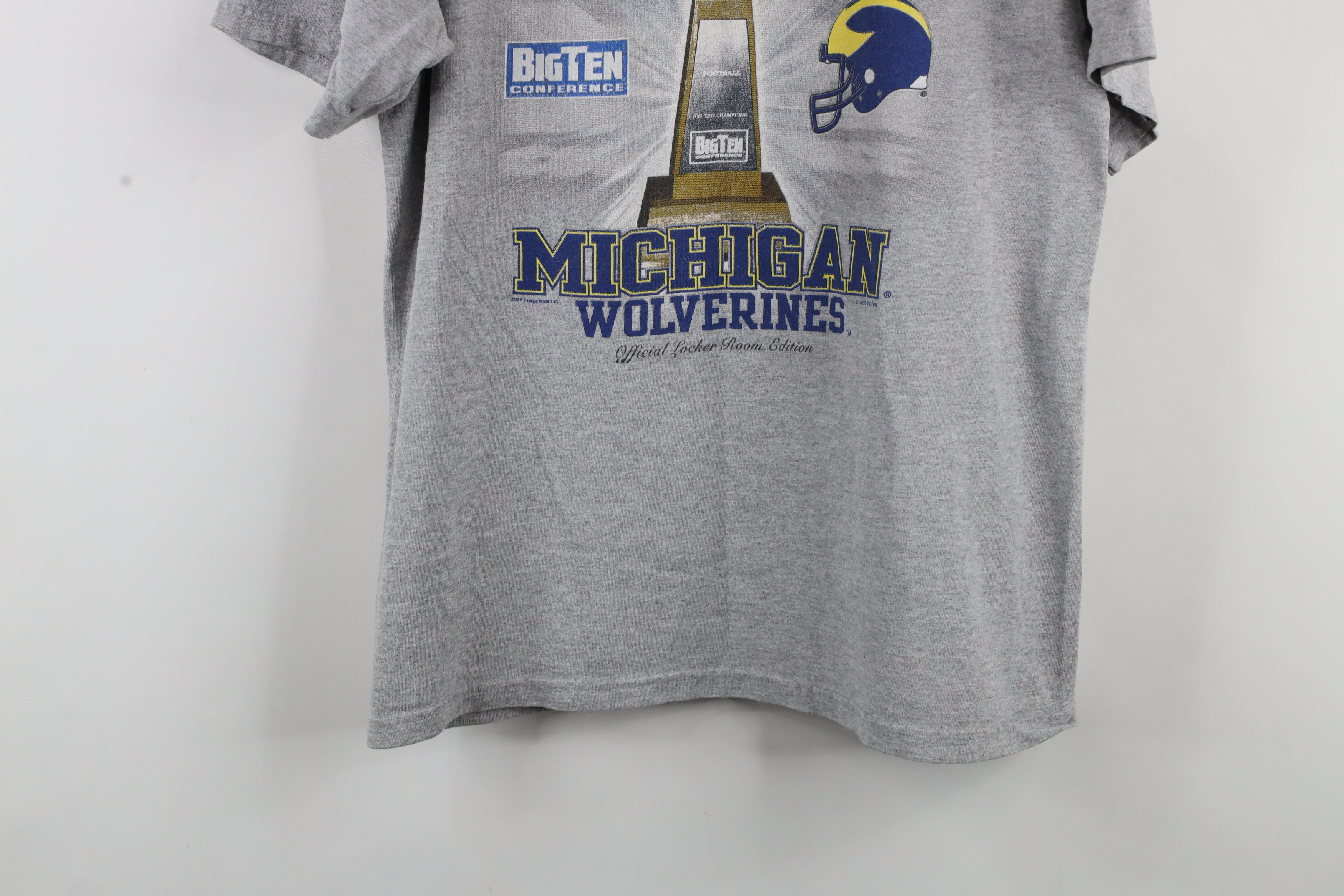 Vintage Vintage Ten Champs University of Michigan Football T-Shirt Size US M / EU 48-50 / 2 - 3 Thumbnail