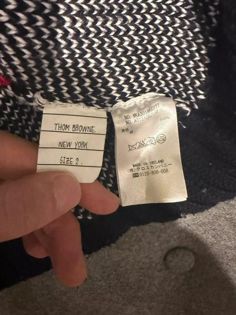 Thom Browne Thom browne Size 2 Rare Ocean Series Wool Sweater 2504-Nex Size M / US 6-8 / IT 42-44 - 5 Thumbnail