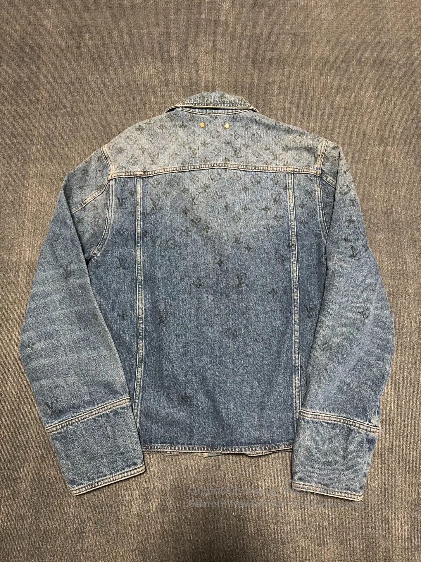 Louis Vuitton louis vuitton denim gradient jacket. Size US L / EU 52-54 / 3 - 2 Thumbnail