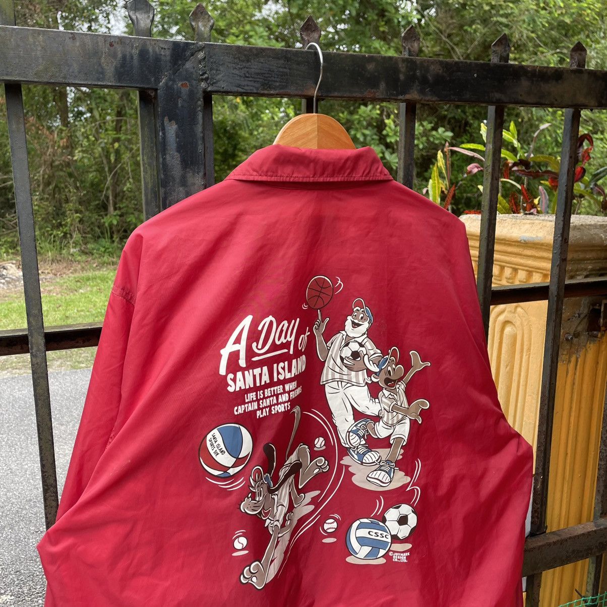 Japanese Brand × Vintage 🔥Vintage Captain Santa Big Logo Coach Light Jacket Size US XL / EU 56 / 4 - 5 Thumbnail