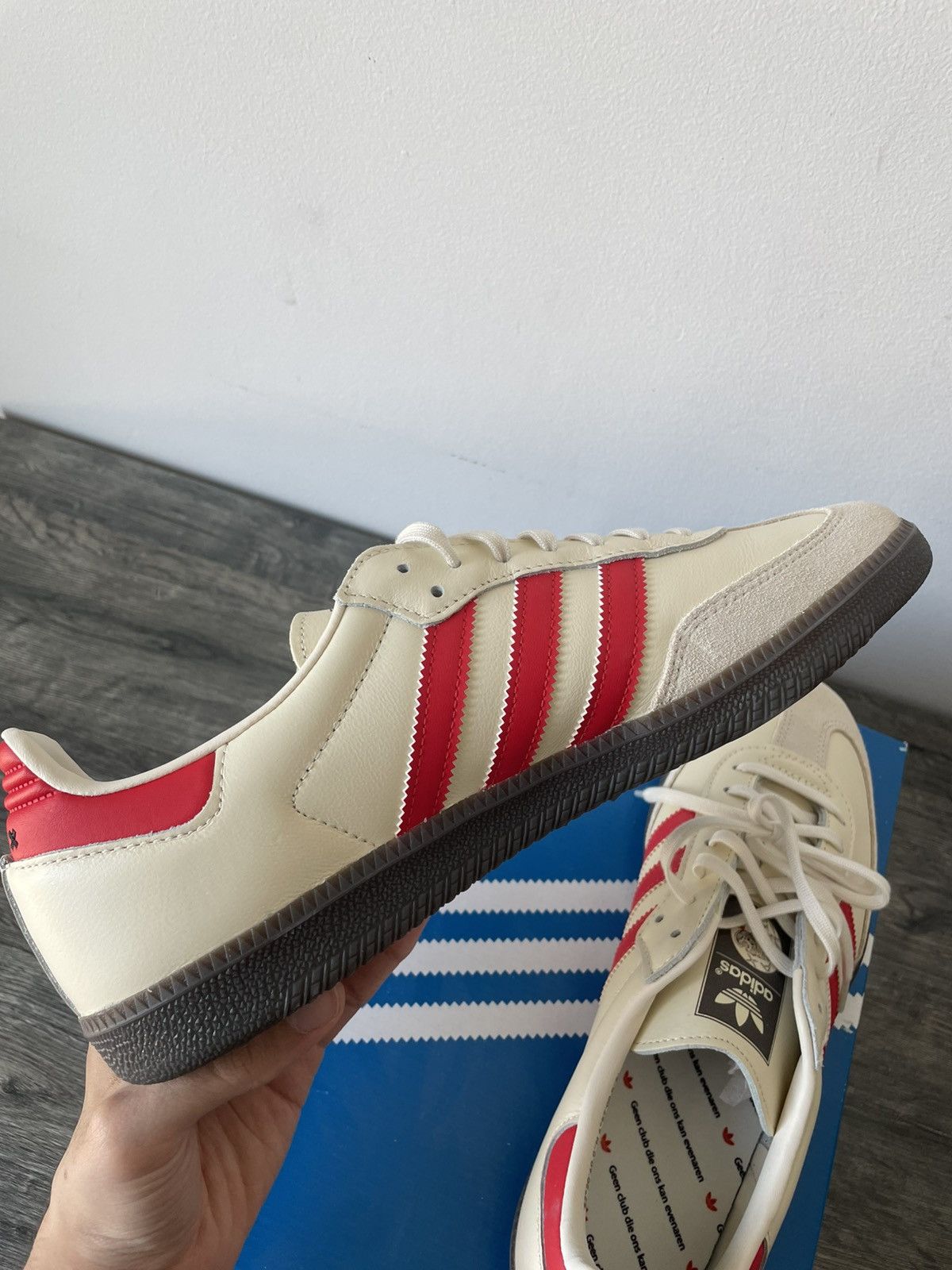 Adidas Adidas Samba Ajax Cream Size US 10.5 / EU 43-44 - 5 Thumbnail