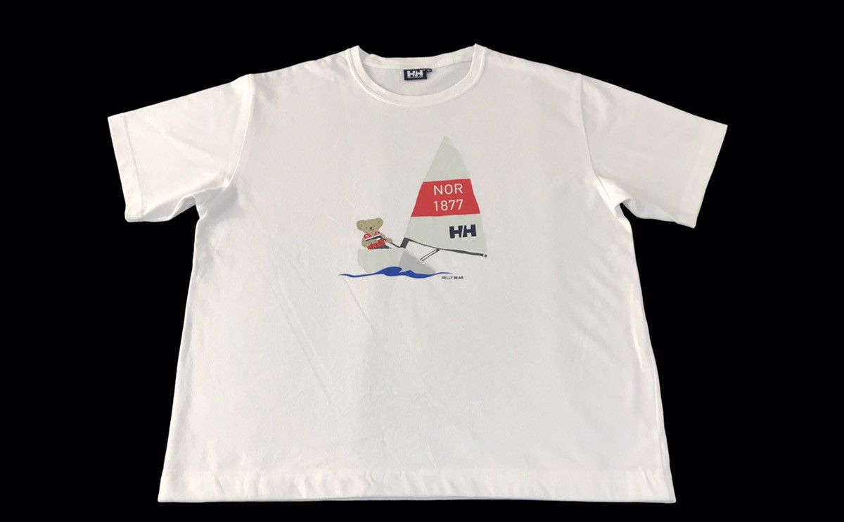 Helly Hansen Hype Helly Hansen Sailing Bear Printed Tee Unisex Wear Size US L / EU 52-54 / 3 - 1 Thumbnail
