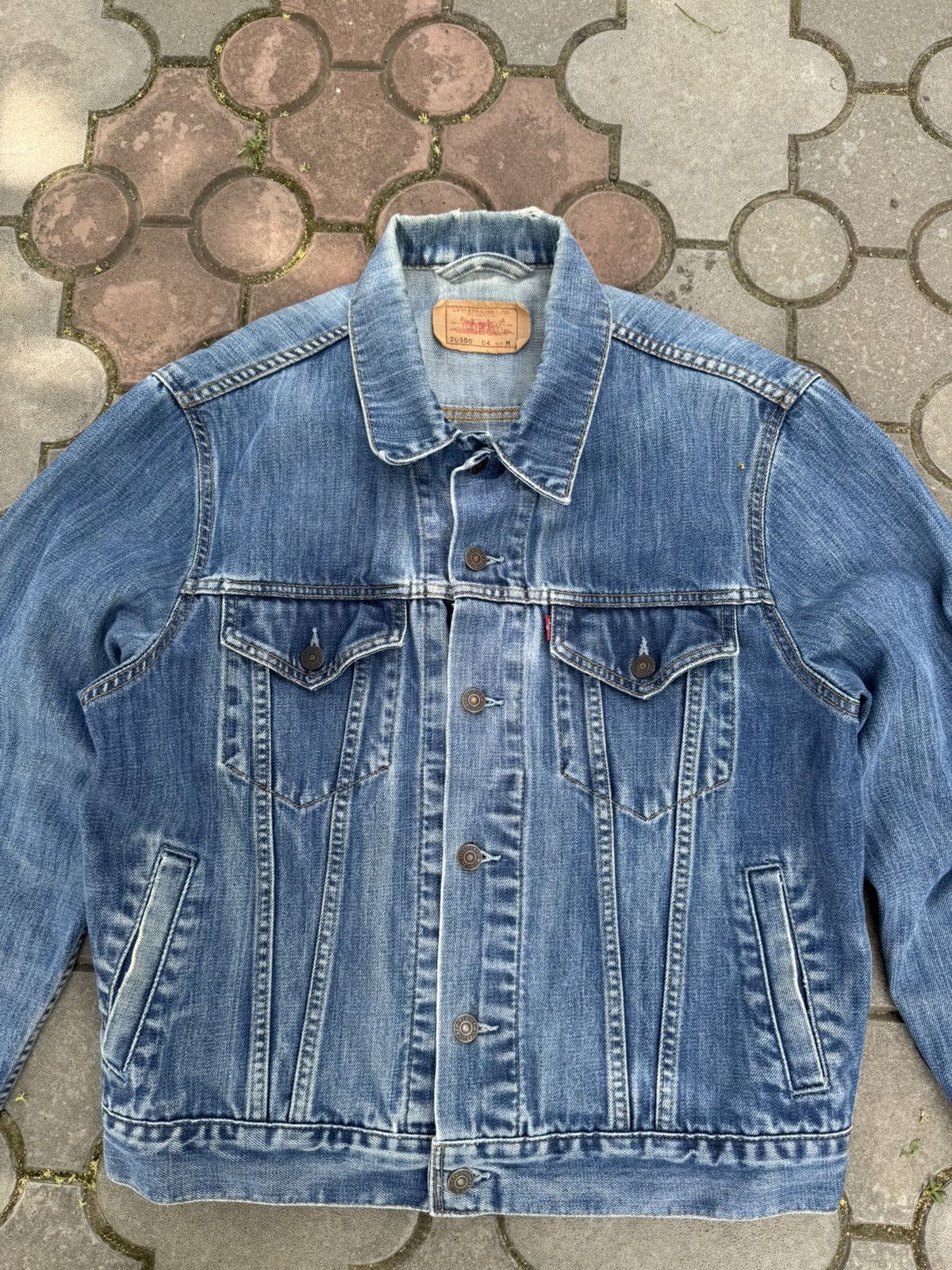 Levi's × Levi's Vintage Clothing × Vintage Vintage 90s Levi’s Denim Truck Jacket USA Size US M / EU 48-50 / 2 - 3 Thumbnail