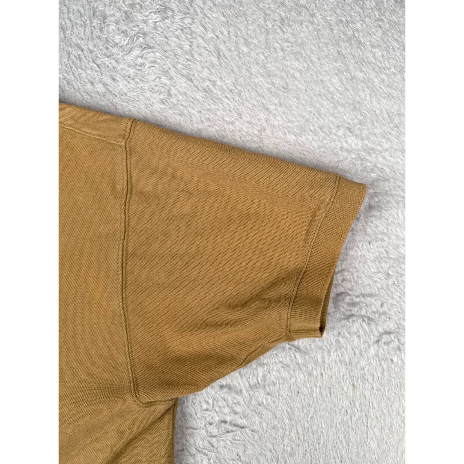 Patagonia Patagonia Polo Shirt Adult XL Beige 100% Cotton Short Sleeve Slim Fit Logo Embroidered Men Shirt Polo Shirt Vintage: No Size US XL / EU 56 / 4 - 2 Thumbnail
