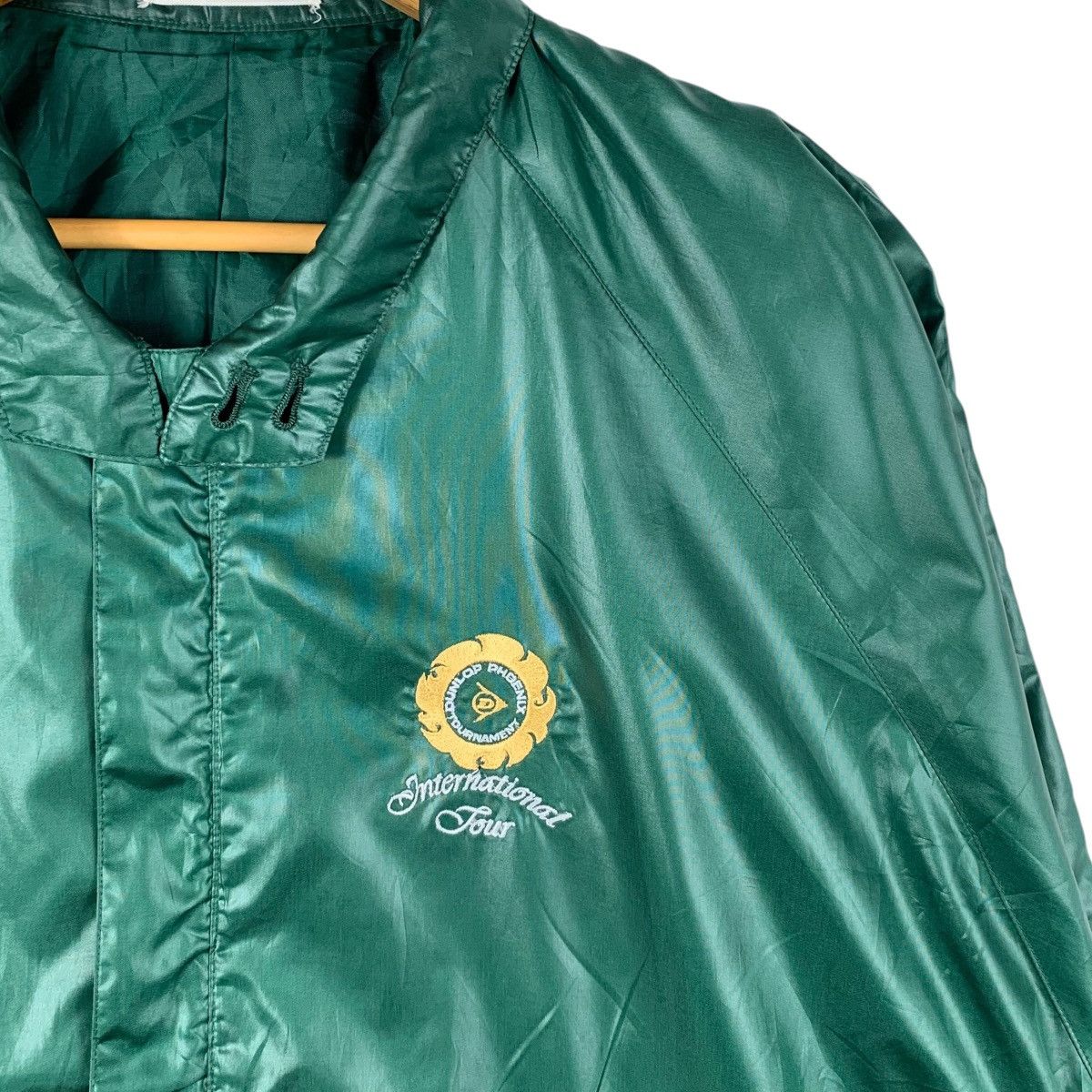 Dunlop × Phenix × Vintage Vintage DUNLOP Phoenix Tournament Small Logo Bomber Jacket Size US L / EU 52-54 / 3 - 5 Thumbnail