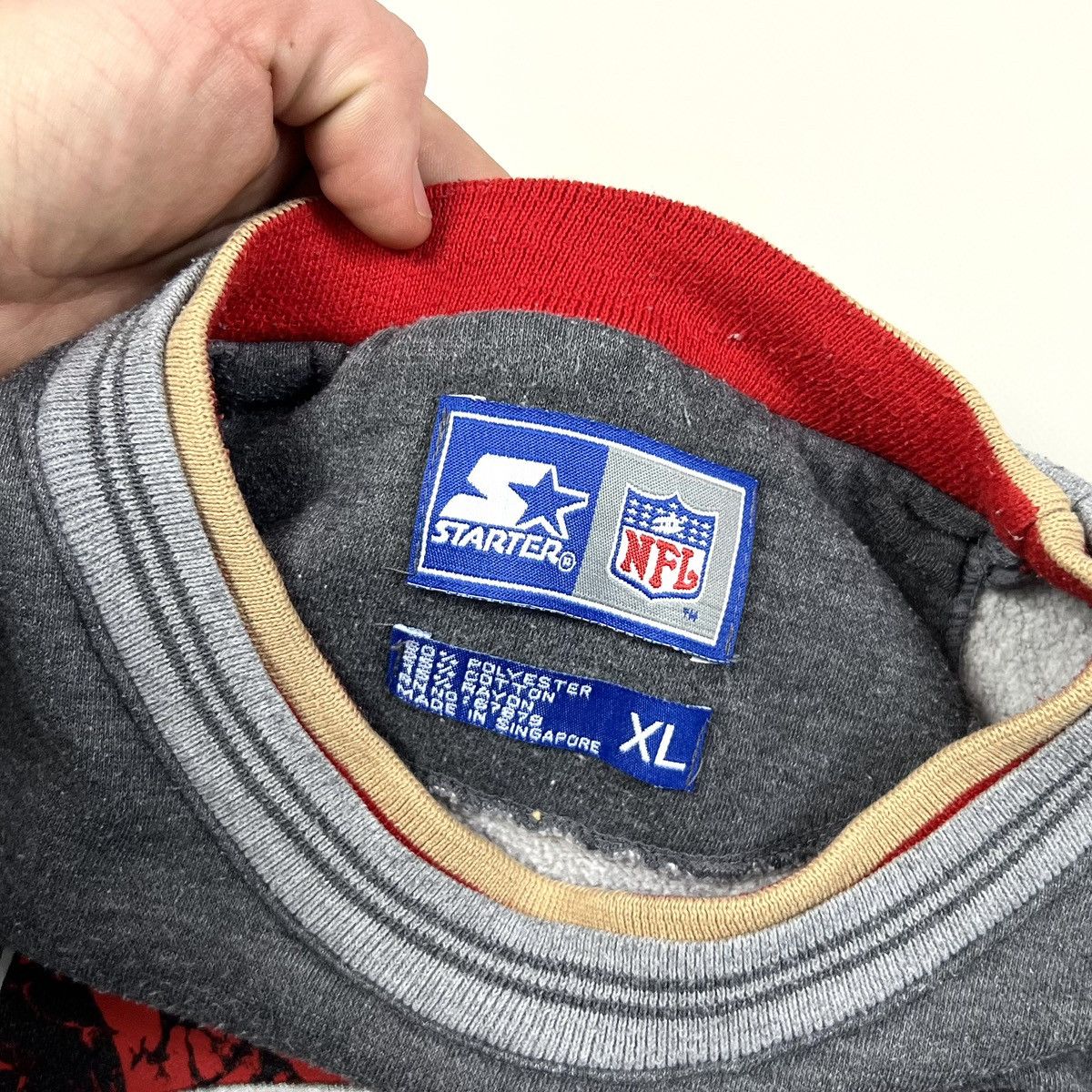 NFL × Vintage Vintage Starter San Francisco 49ers Sweatshirt Size L/XXL Size US XL / EU 56 / 4 - 12 Thumbnail