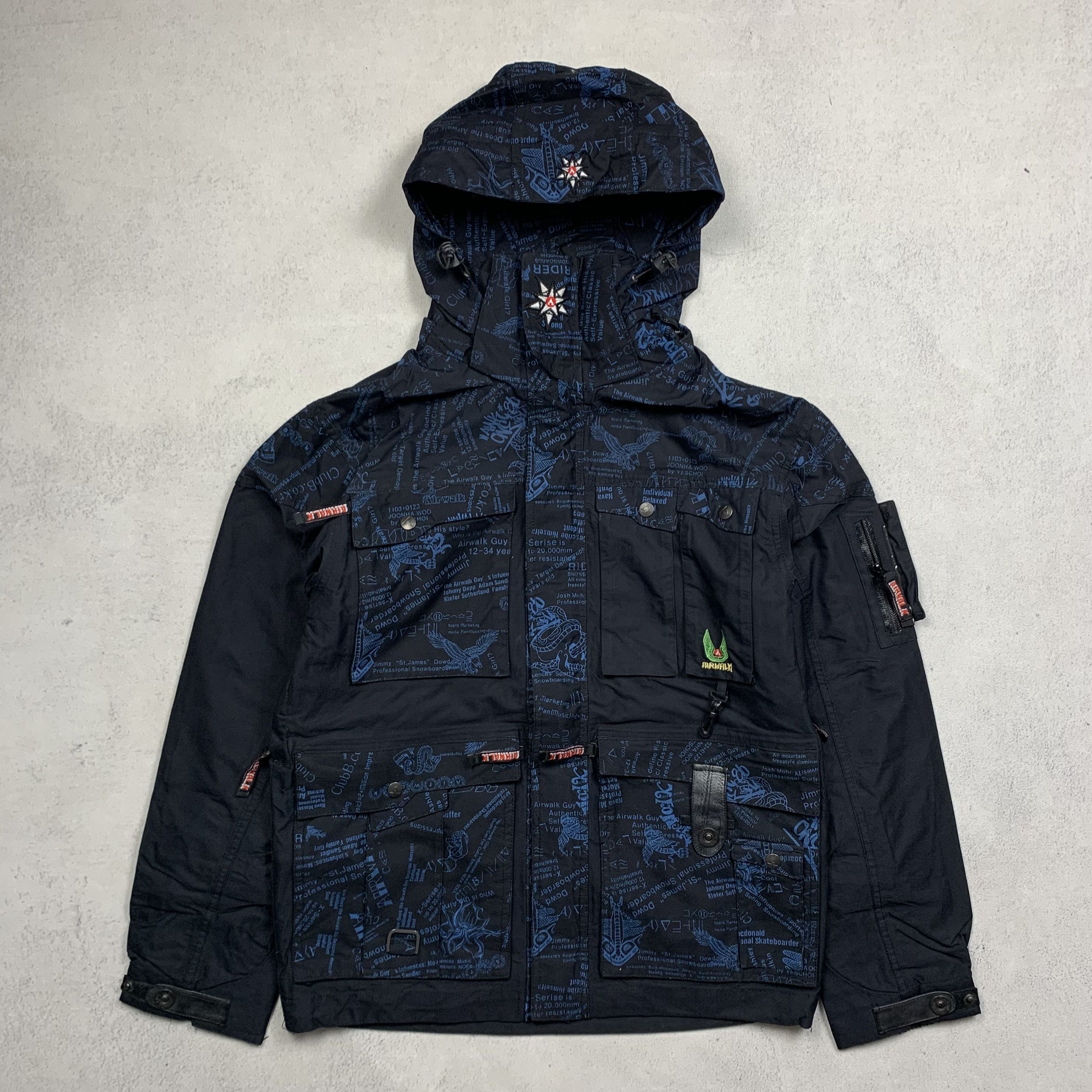 Airwalk Airwalk Multi Pocket Ski Jacket Snowboard Utility Size US M / EU 48-50 / 2 - 1 Thumbnail