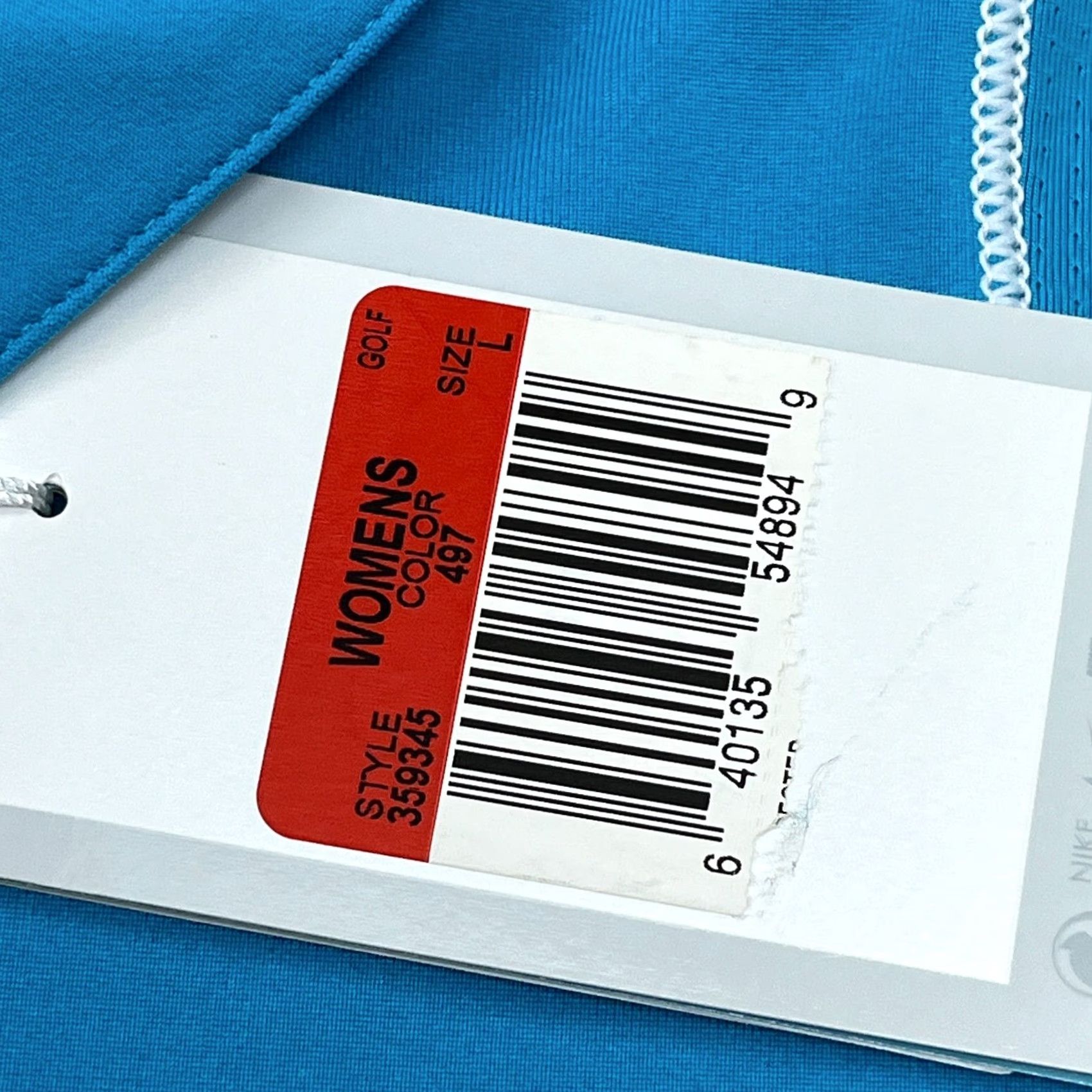 Nike Nike Polo Shirt Women L Blue Dri Fit Performance Half Zip Golf Top Size L / US 10 / IT 46 - 4 Thumbnail
