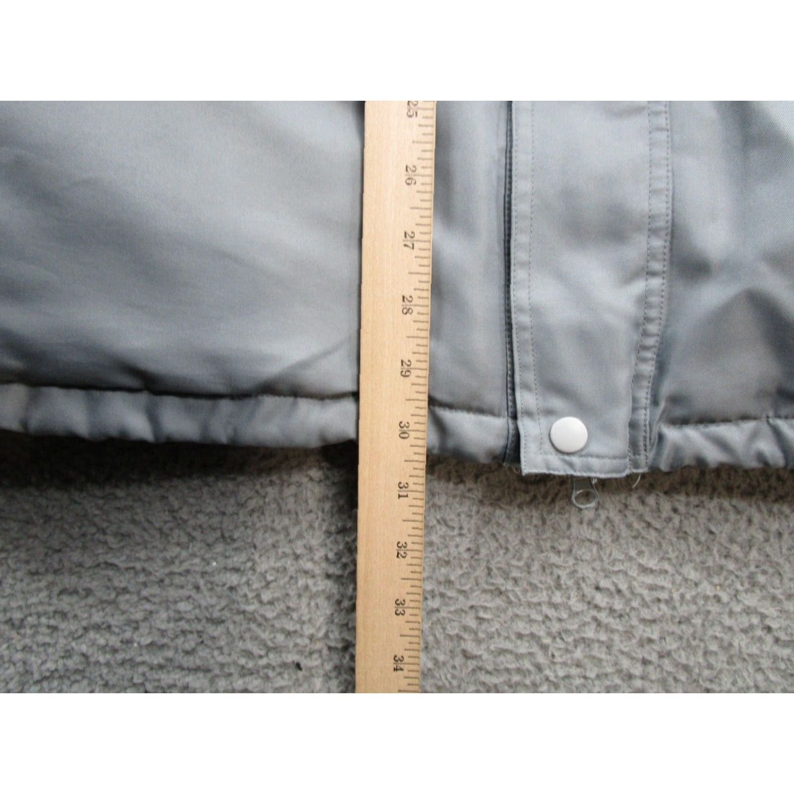 Starter VINTAGE Starter Jacket XL Gray Insulated Full Zip Winter Men’s Read Size US XL / EU 56 / 4 - 6 Thumbnail